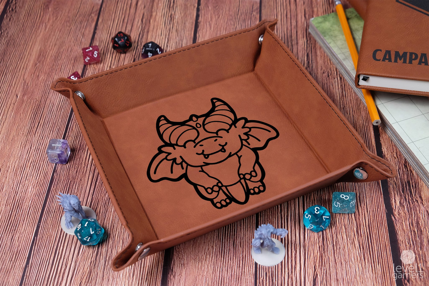 Baby Dragon Dice Tray Dice Trays Level 1 Gamers