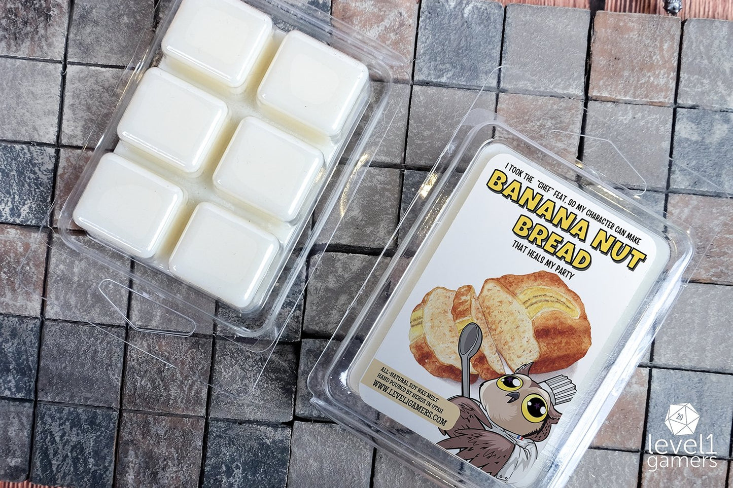 Banana Nut Bread Wax Melts Level 1 Gamers