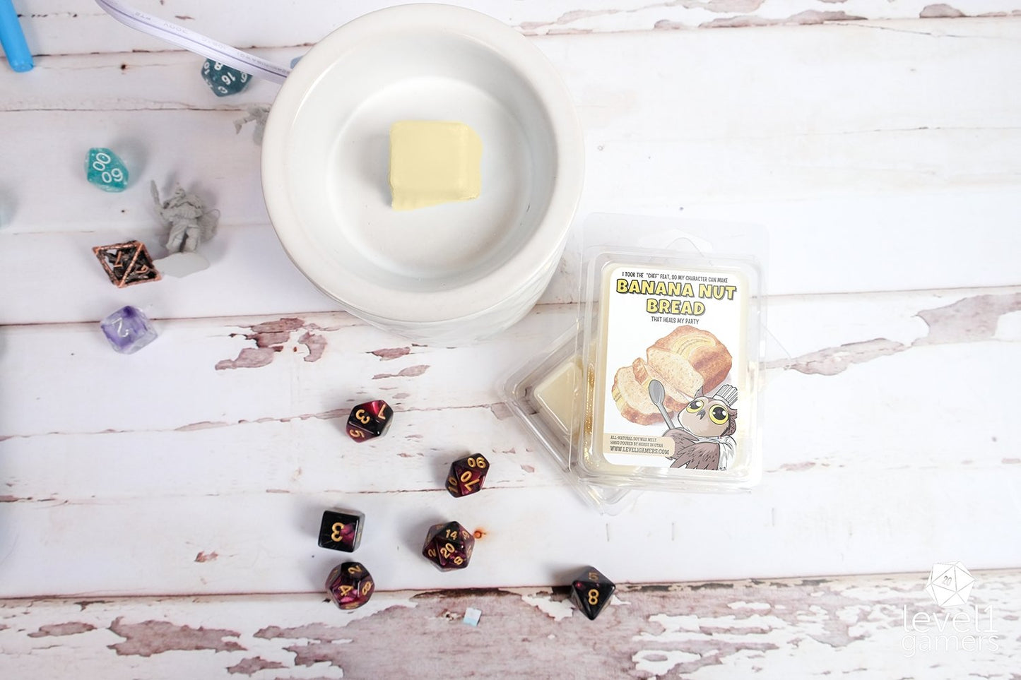Banana Nut Bread Wax Melts Level 1 Gamers