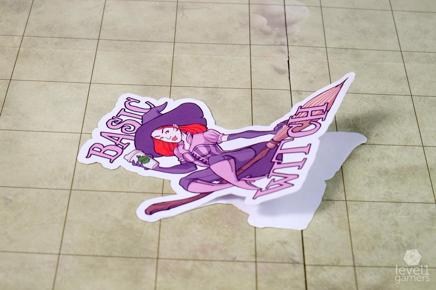 Basic Witch Sticker Level 1 Gamers