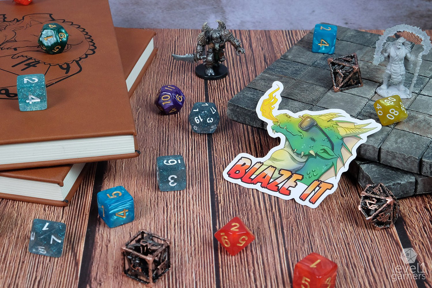 Blaze It Sticker Level 1 Gamers
