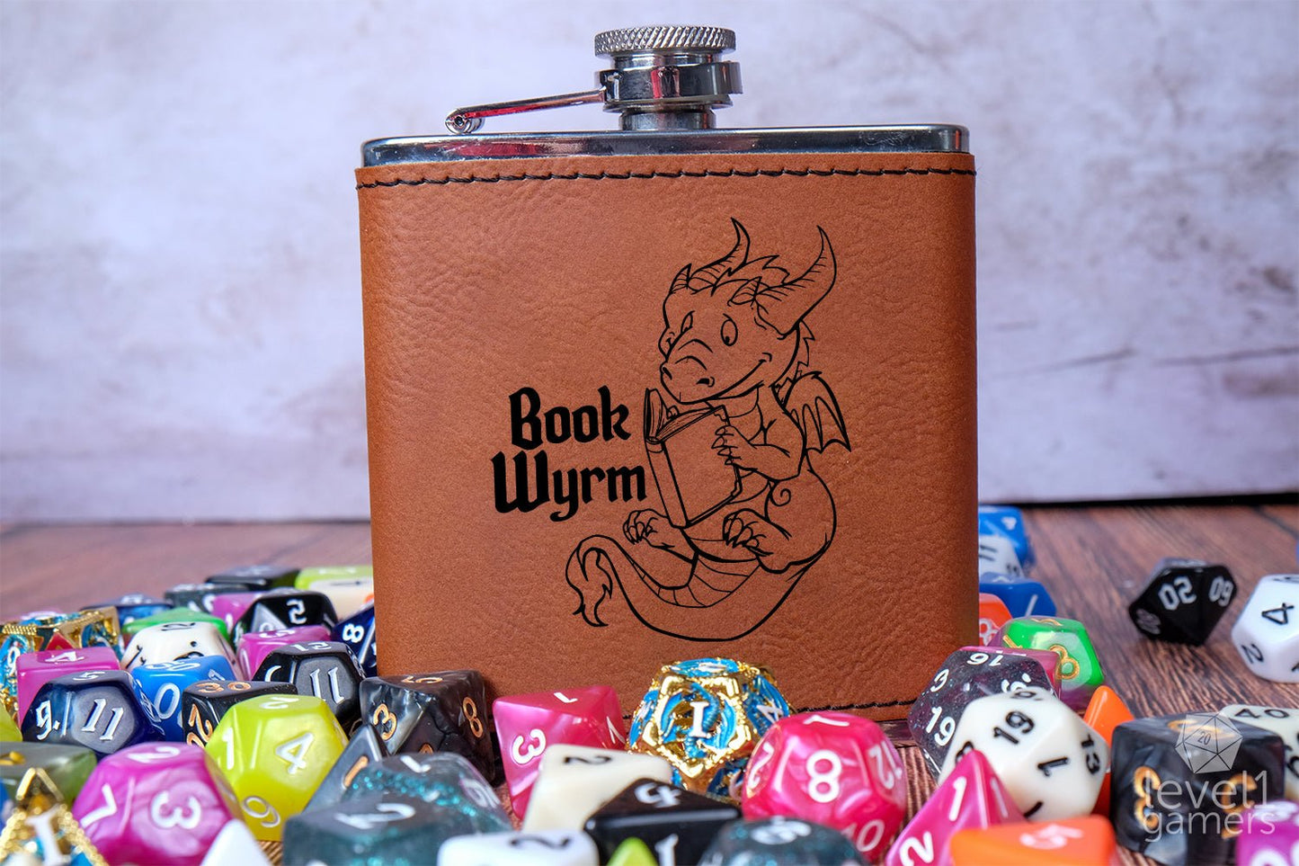 Book Wyrm Flask Level 1 Gamers