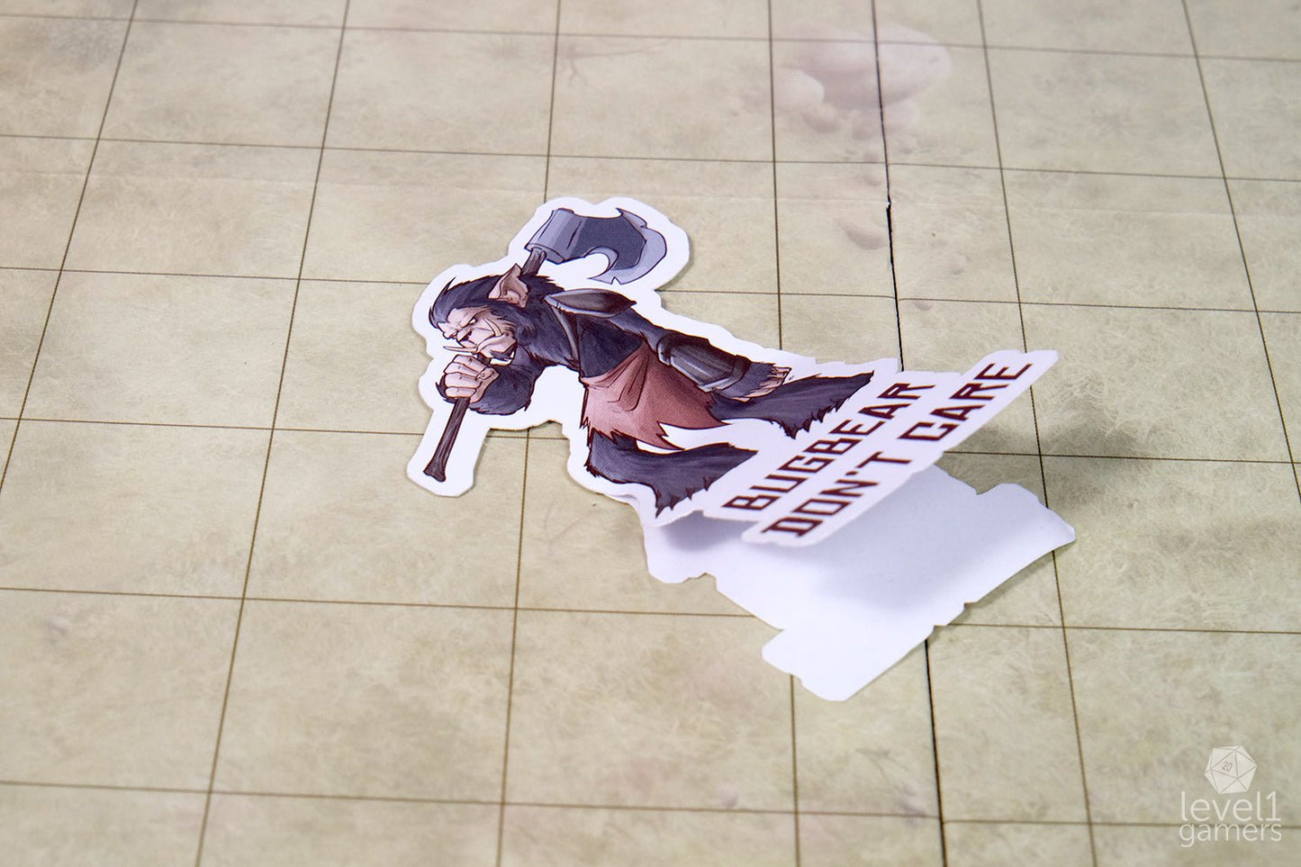 Bugbear Sticker Level 1 Gamers