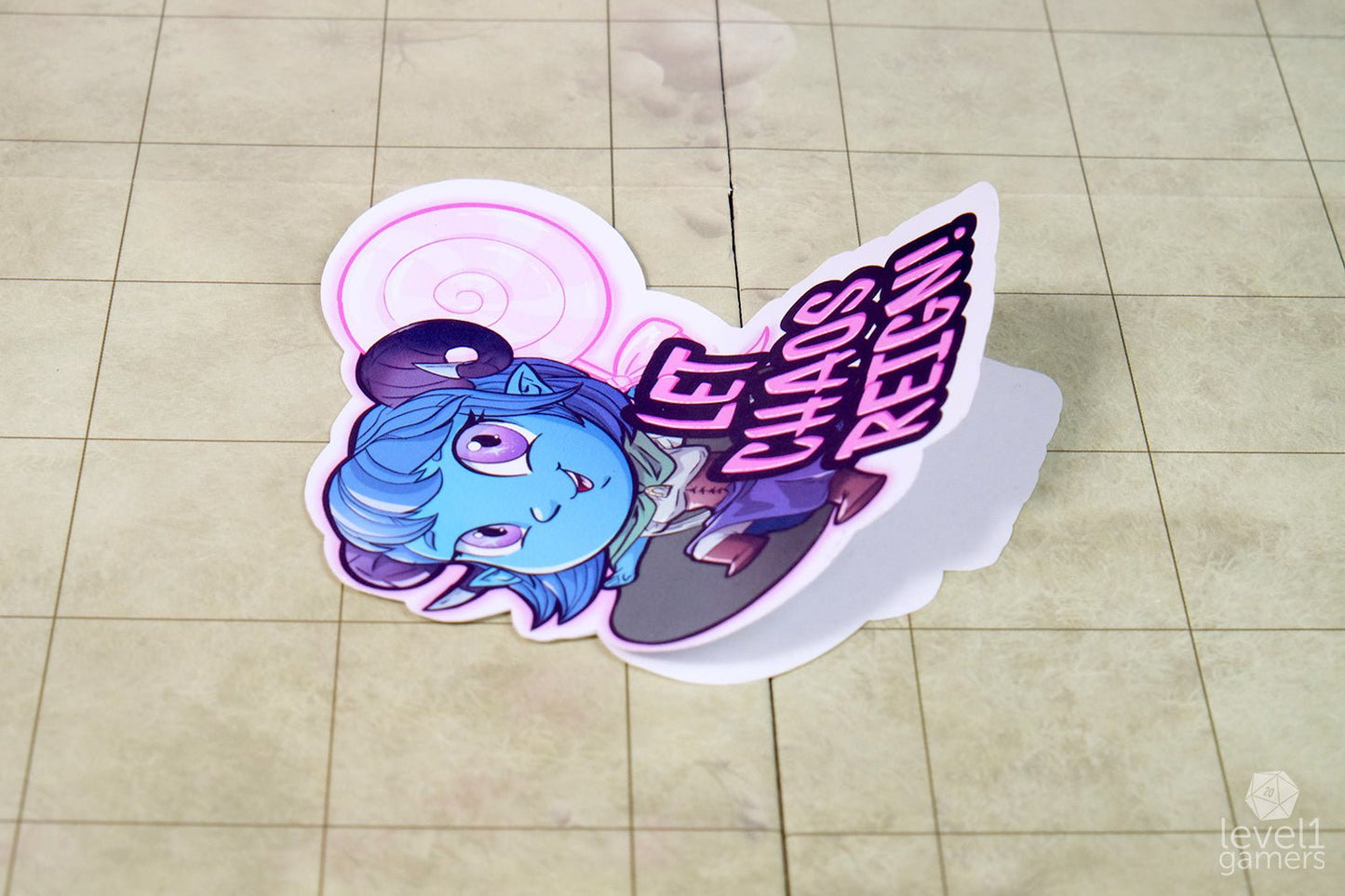 Chaos Jester Sticker Level 1 Gamers