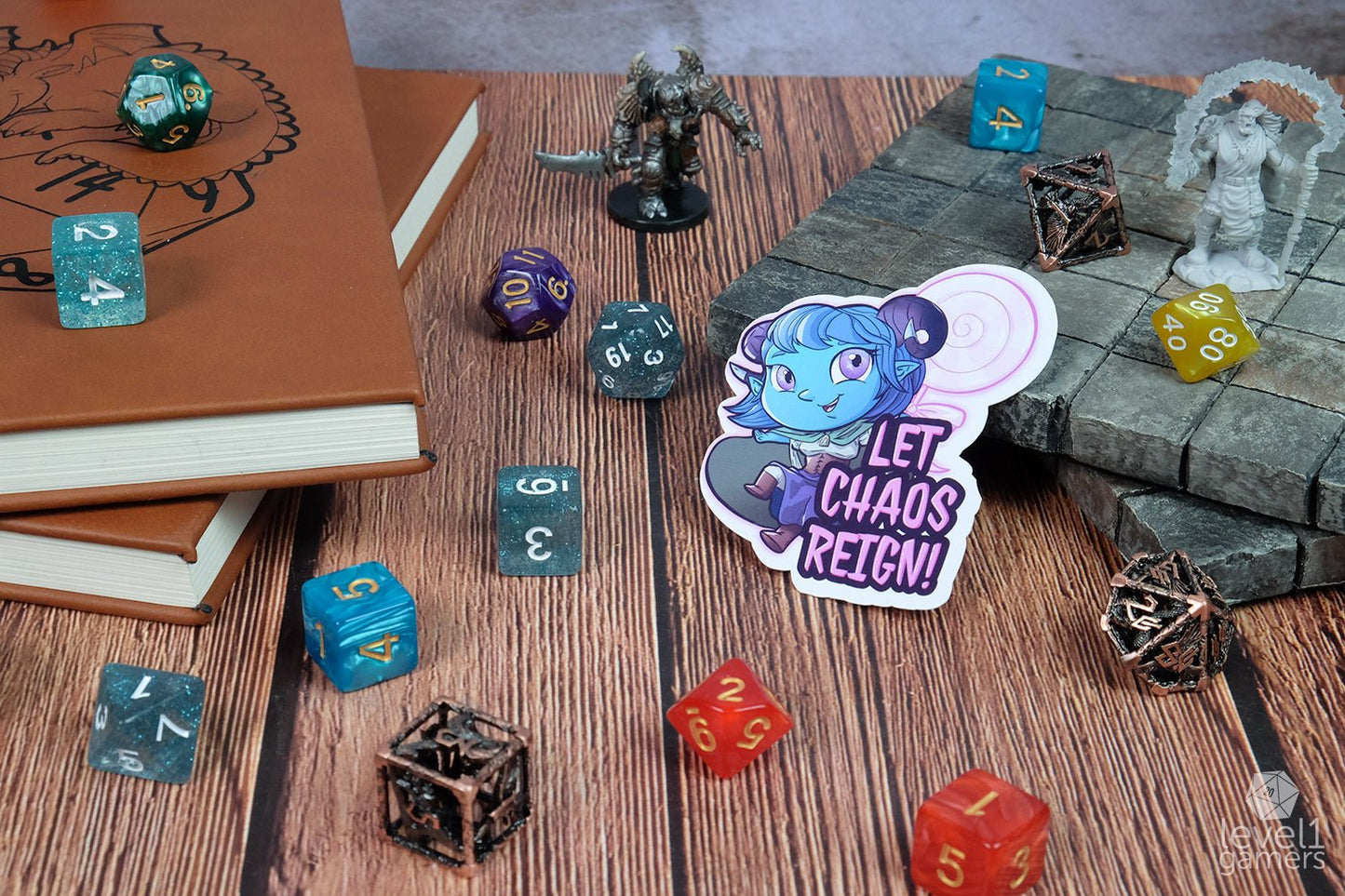 Chaos Jester Sticker Level 1 Gamers
