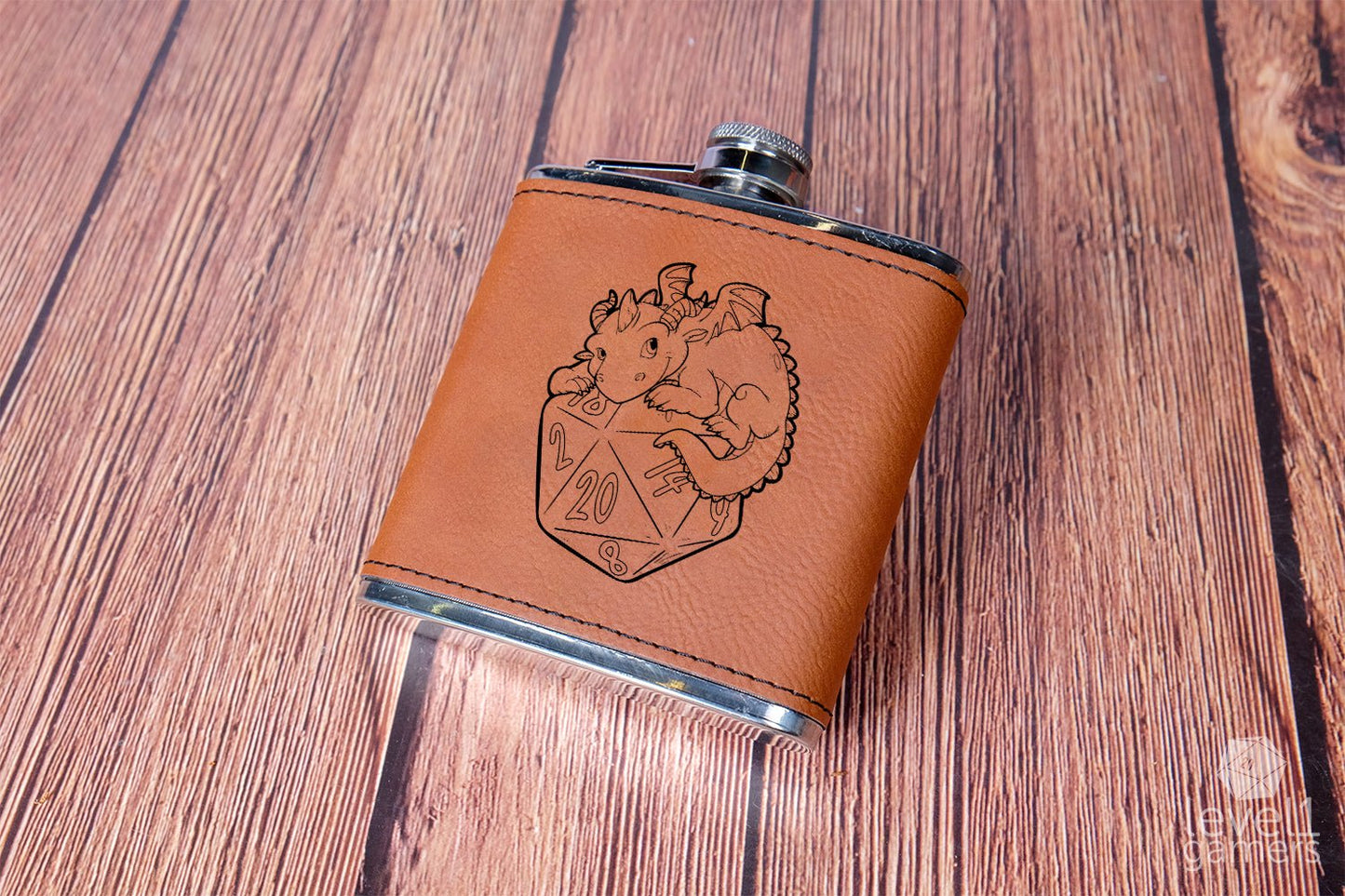 D20 Dragon Flask Level 1 Gamers