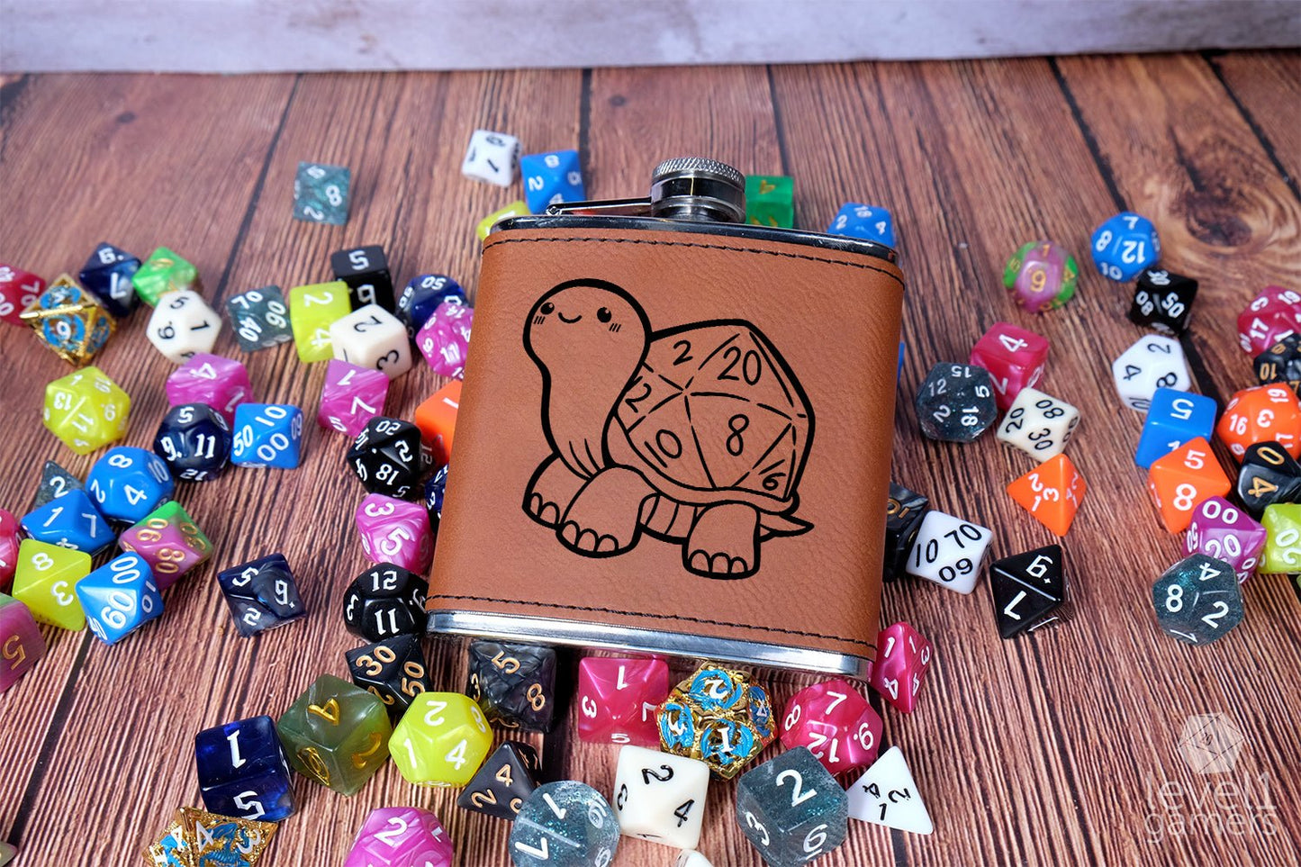 D20 Turtle Flask Level 1 Gamers