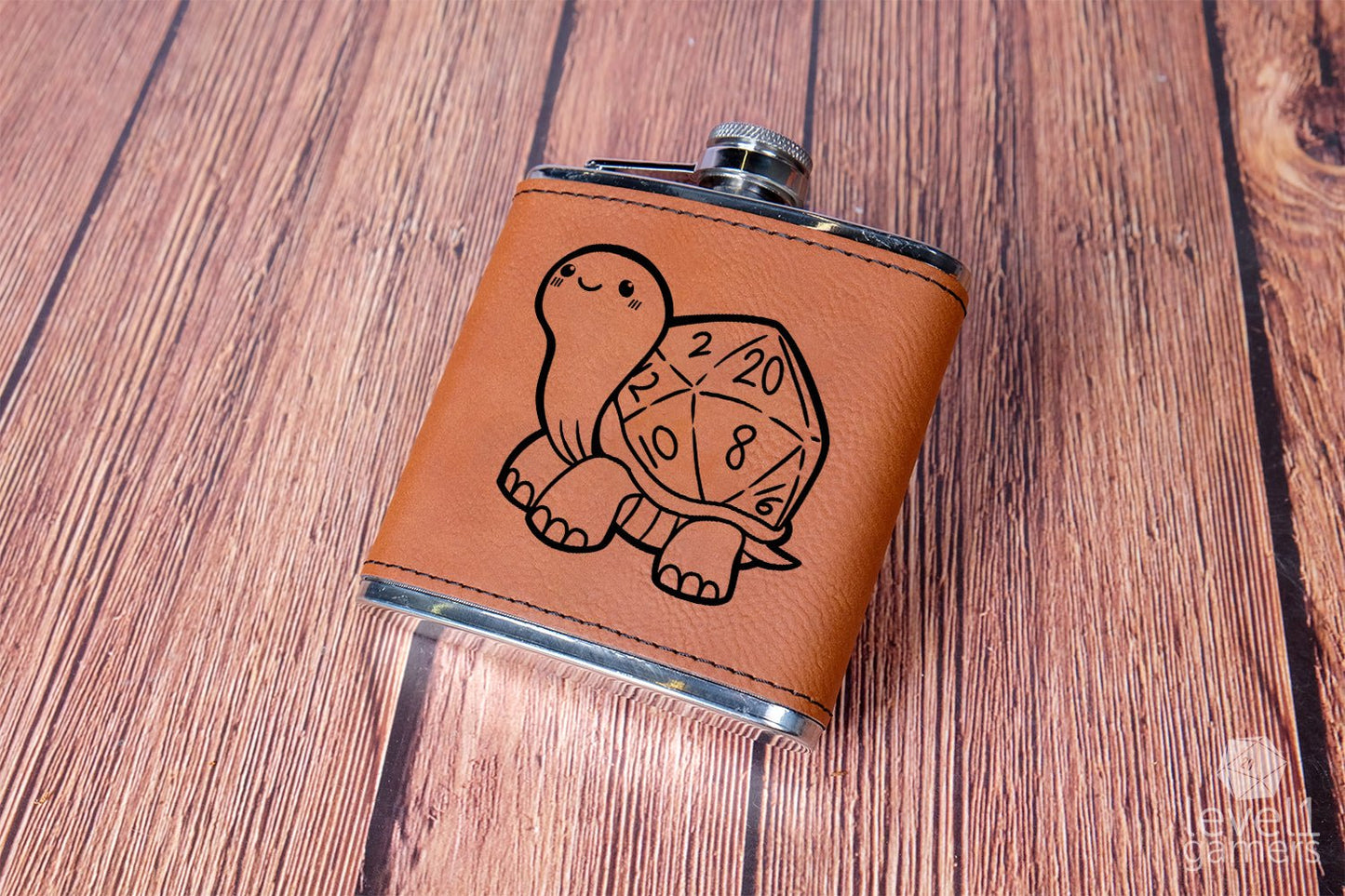 D20 Turtle Flask Level 1 Gamers