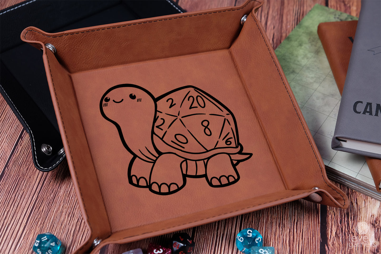 D20 Turtle Dice Tray Dice Trays Level 1 Gamers