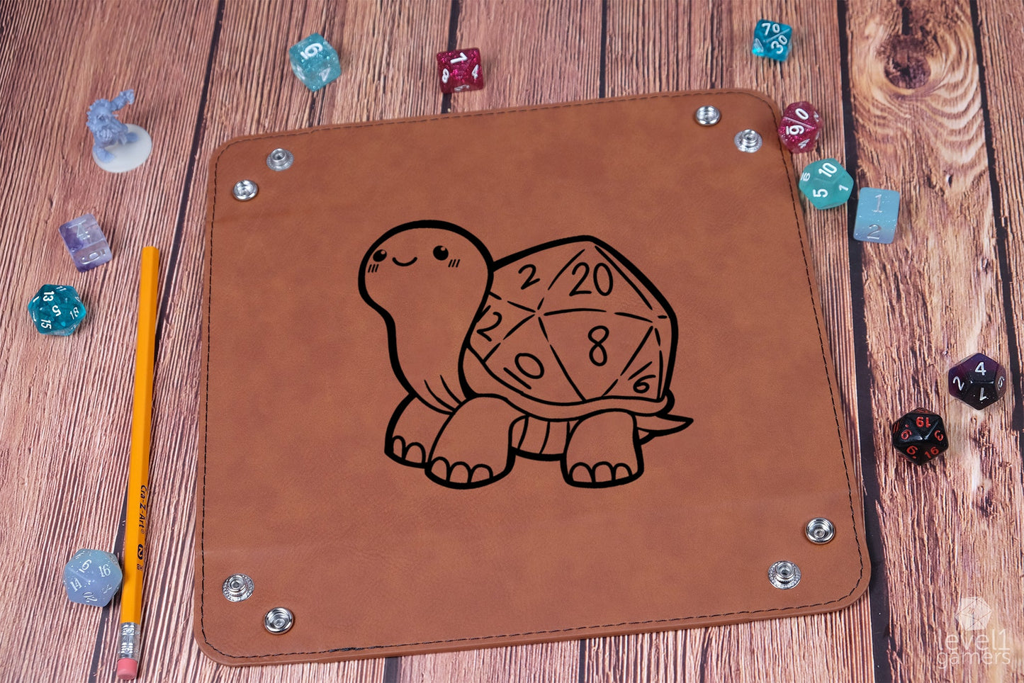 D20 Turtle Dice Tray Dice Trays Level 1 Gamers