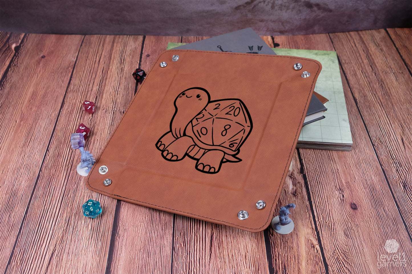 D20 Turtle Dice Tray Dice Trays Level 1 Gamers