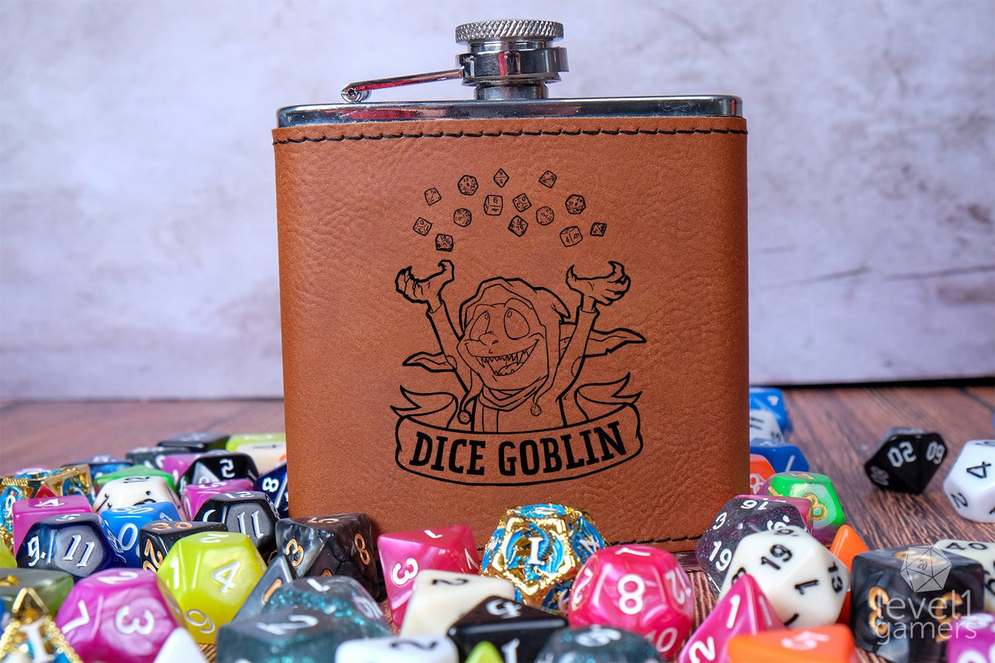 Dice Goblin Flask Level 1 Gamers
