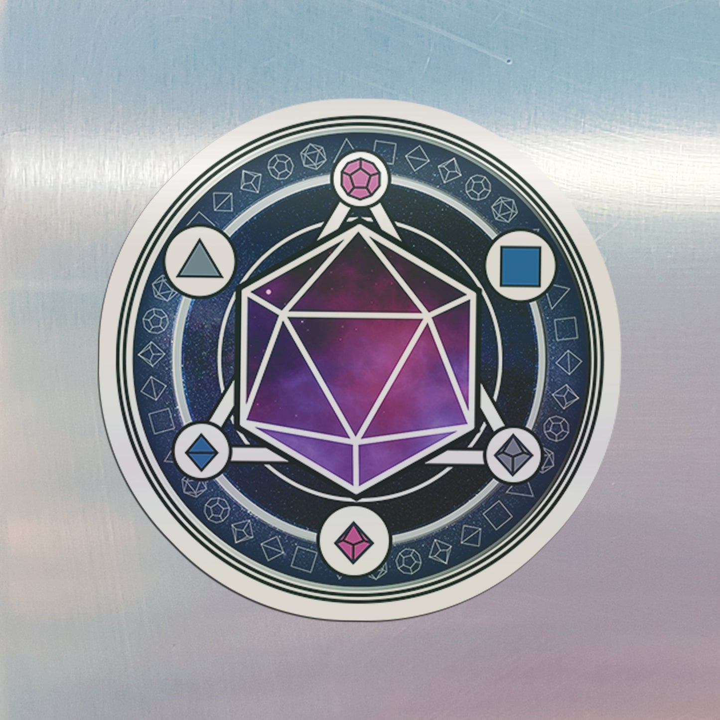Magic Dice Circle Magnet Level 1 Gamers