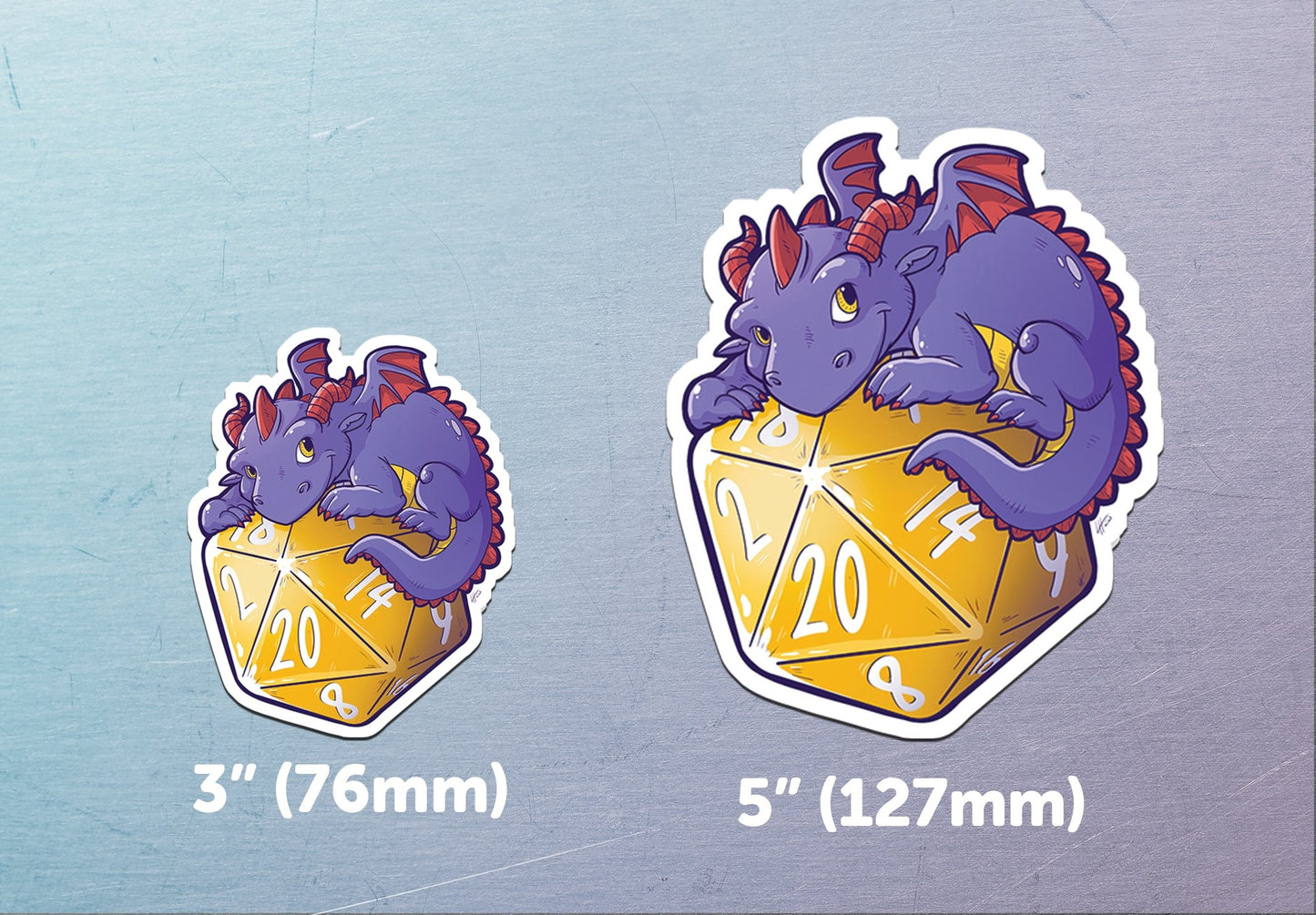 Dice Dragon Magnet Level 1 Gamers