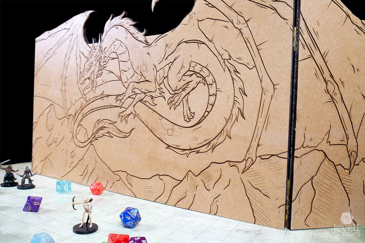 Dragon DM Screen Level 1 Gamers