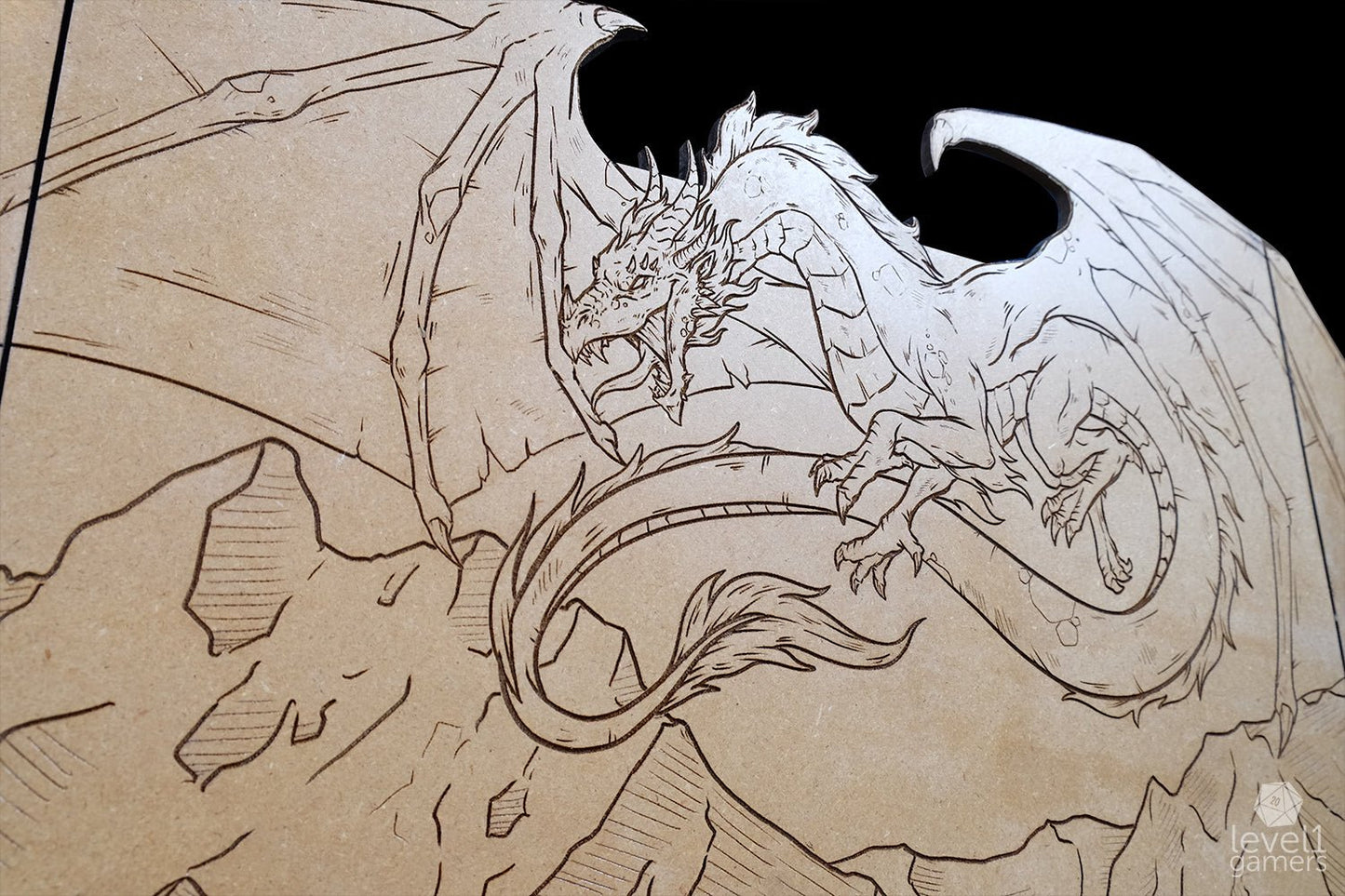 Dragon DM Screen Level 1 Gamers