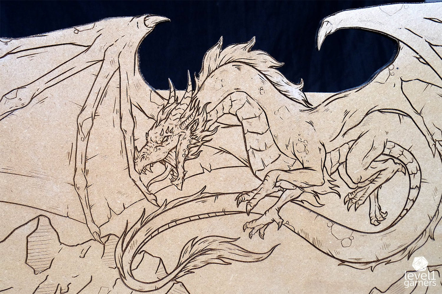 Dragon DM Screen Level 1 Gamers