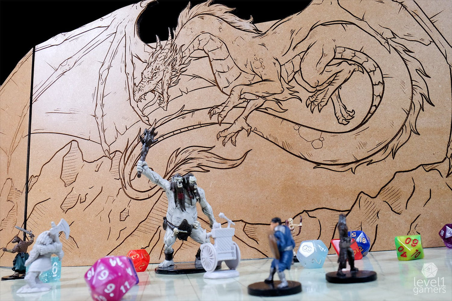 Dragon DM Screen Level 1 Gamers