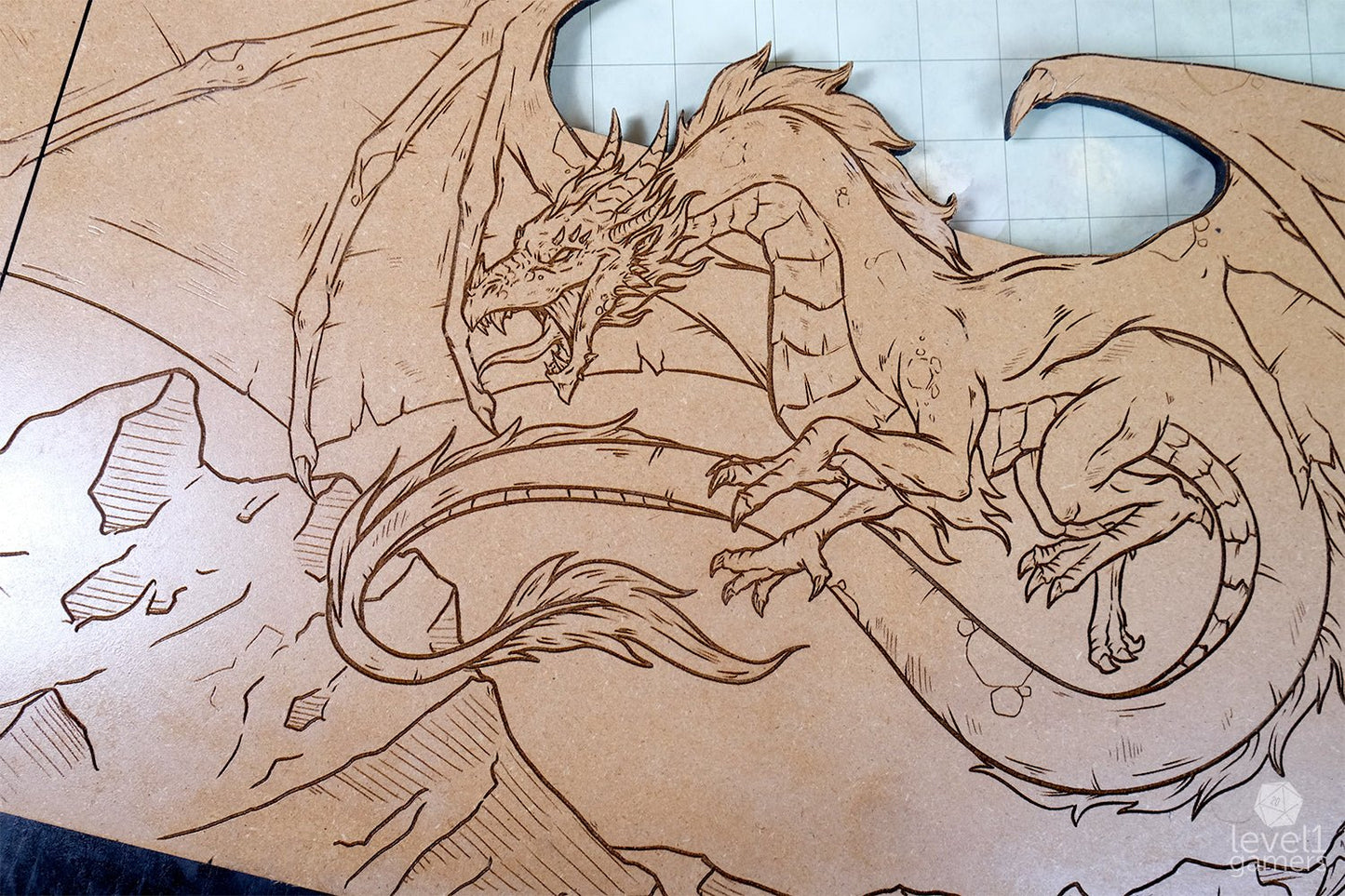 Dragon DM Screen Level 1 Gamers