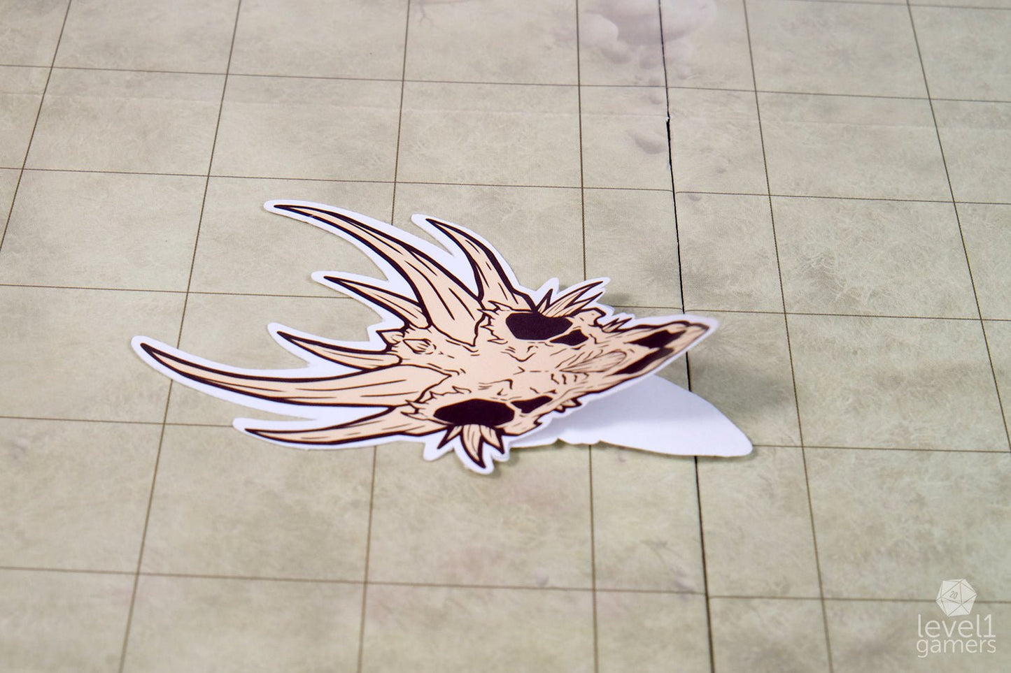 Dragon Skull Sticker Level 1 Gamers