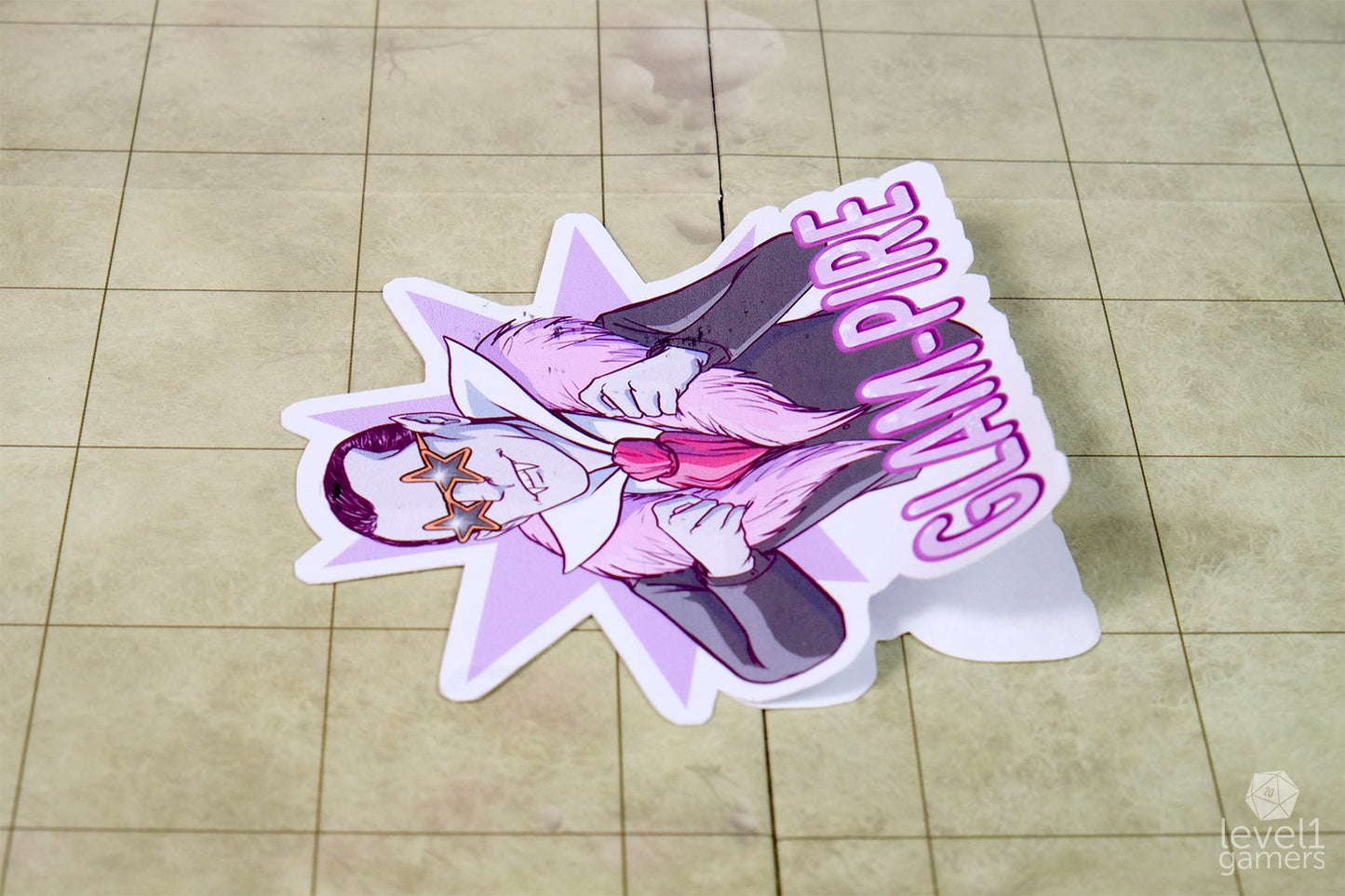 Glampire Sticker Level 1 Gamers