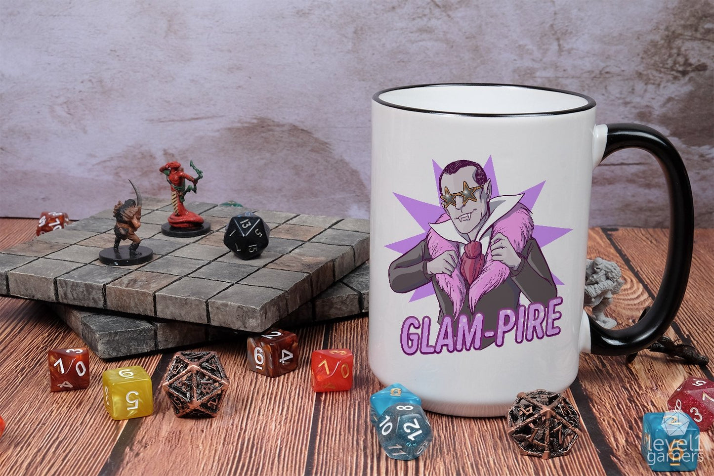 Glam-Pire Mug Level 1 Gamers