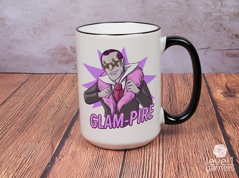 Glam-Pire Mug Level 1 Gamers