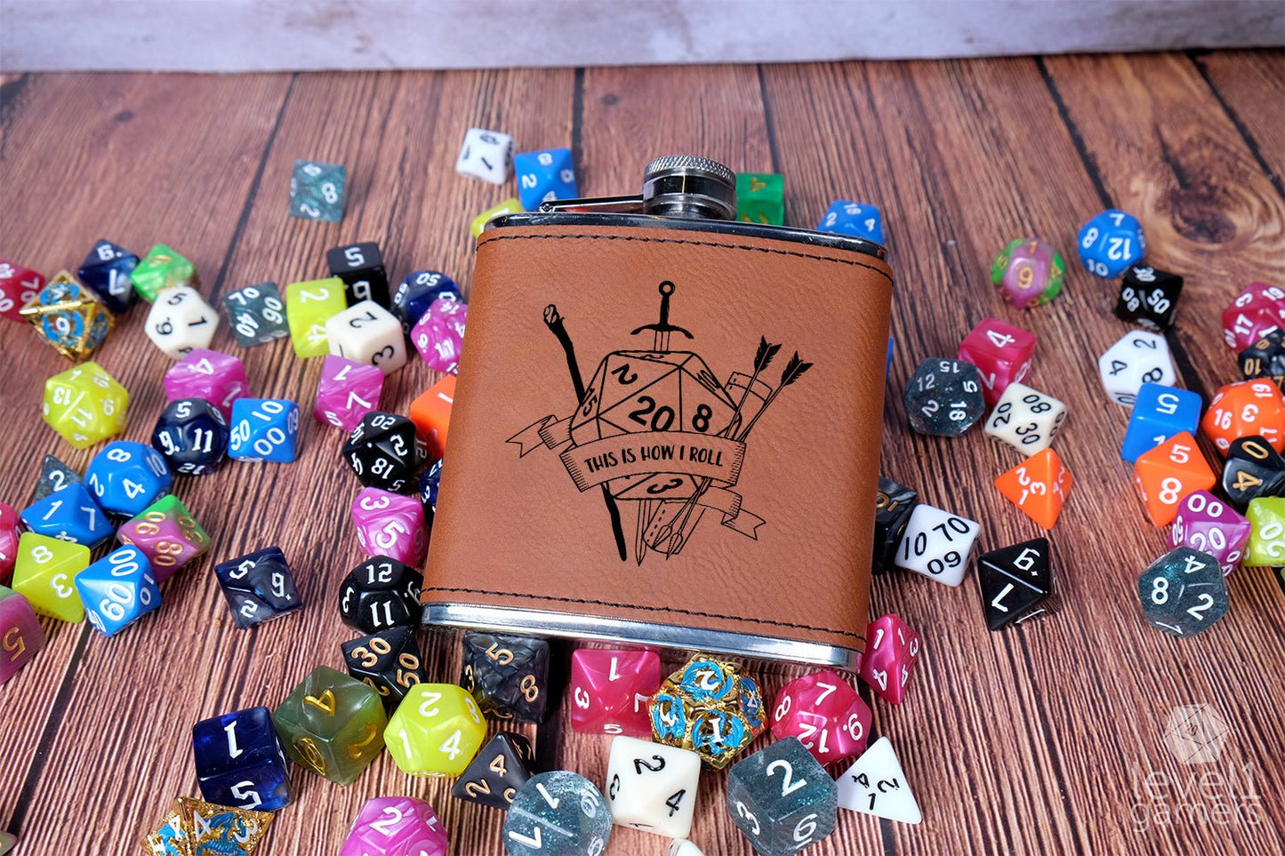 This Is How I Roll Flask Level 1 Gamers