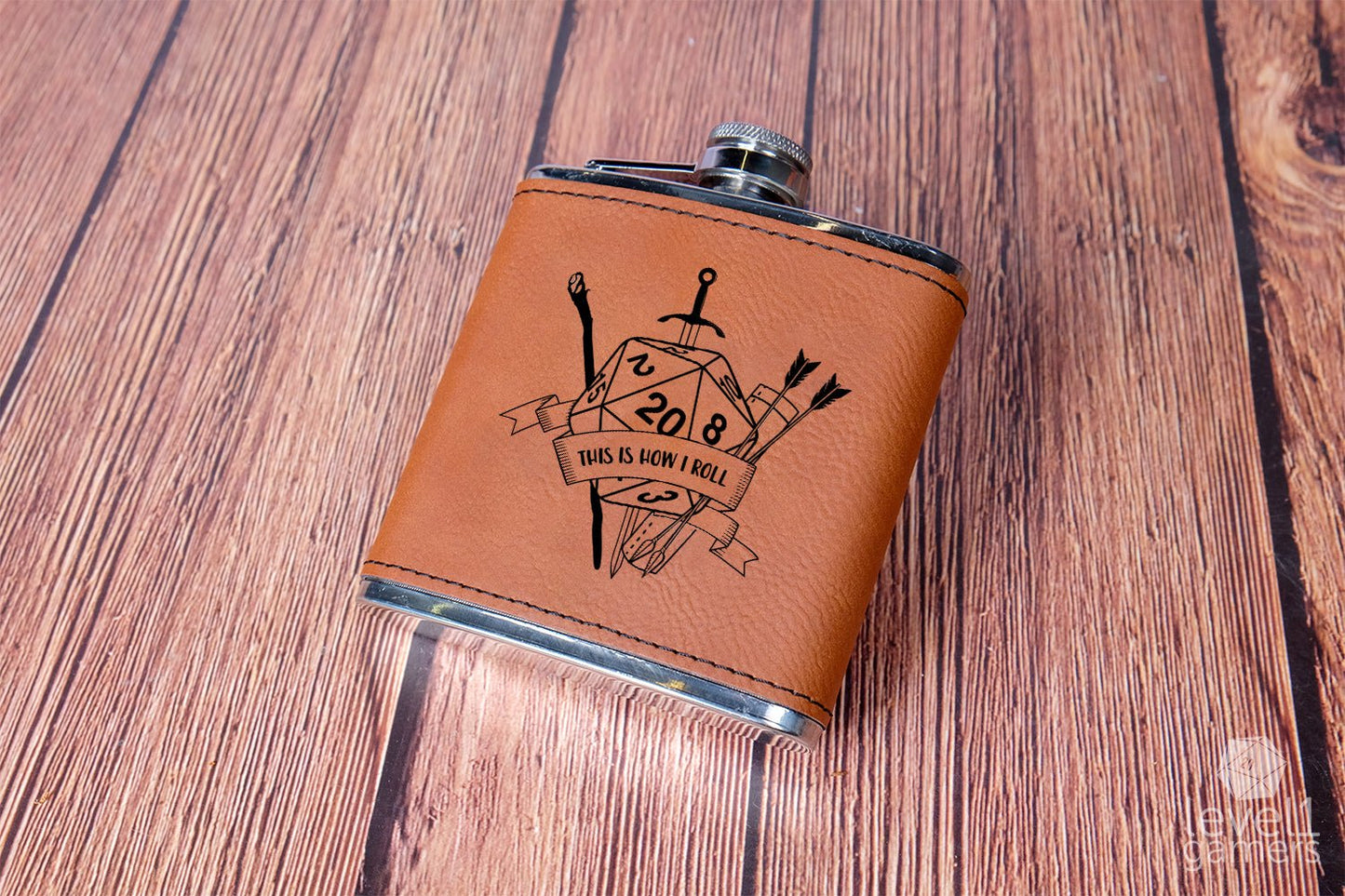 This Is How I Roll Flask Level 1 Gamers