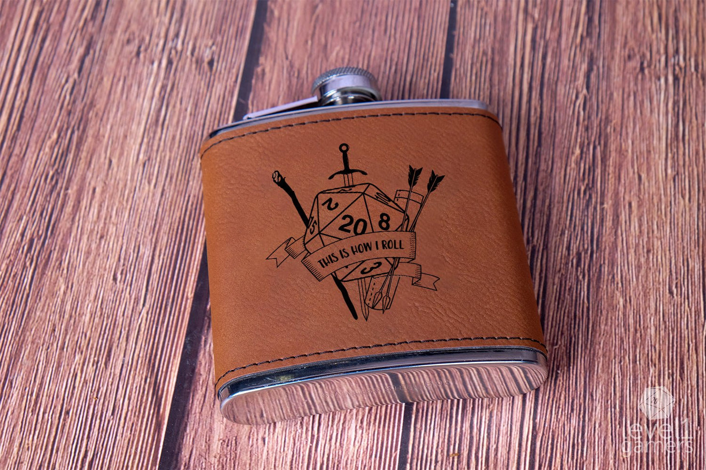 This Is How I Roll Flask Level 1 Gamers