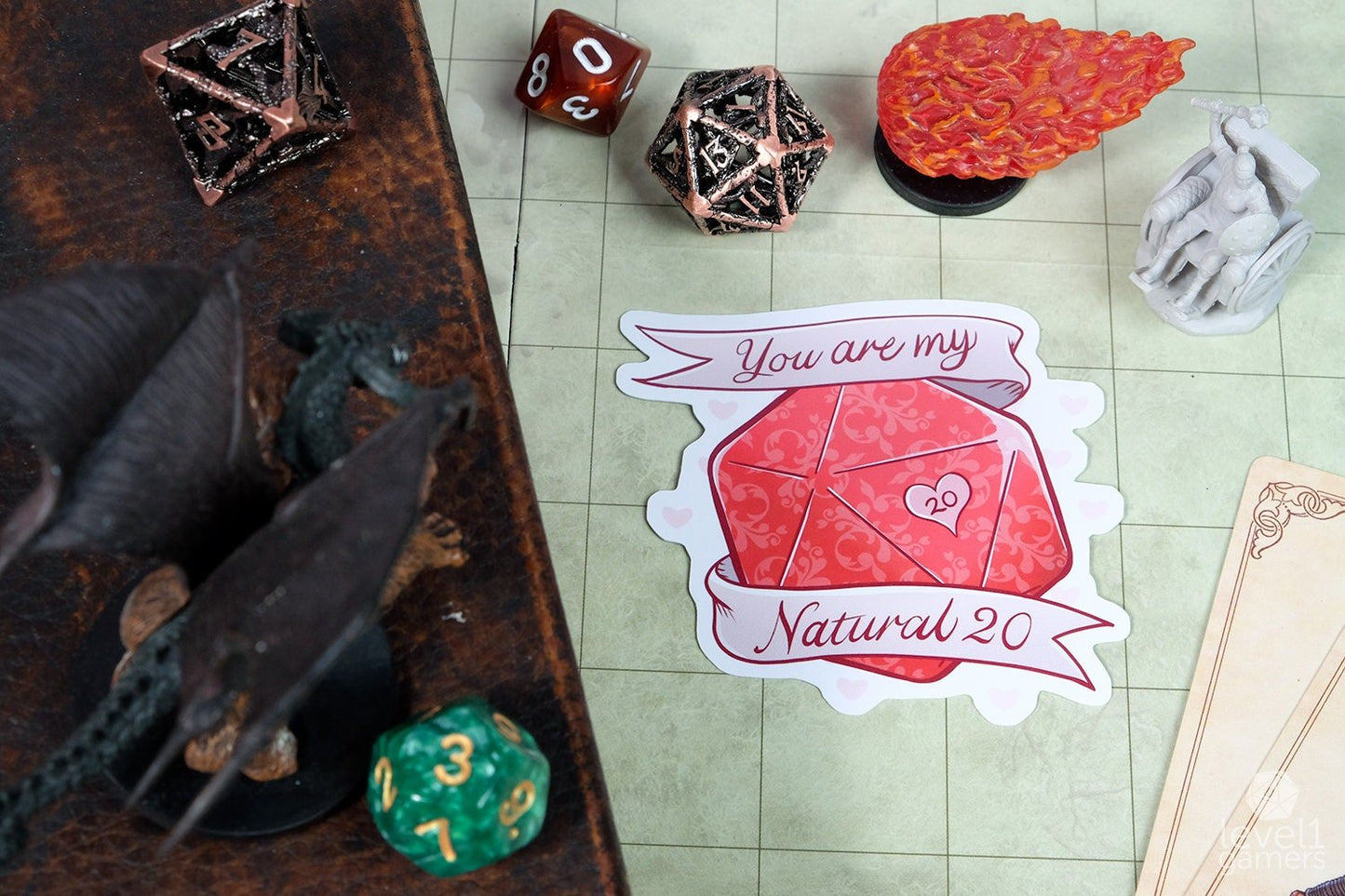 You Are My Natural 20 sticker Level 1 Gamers
