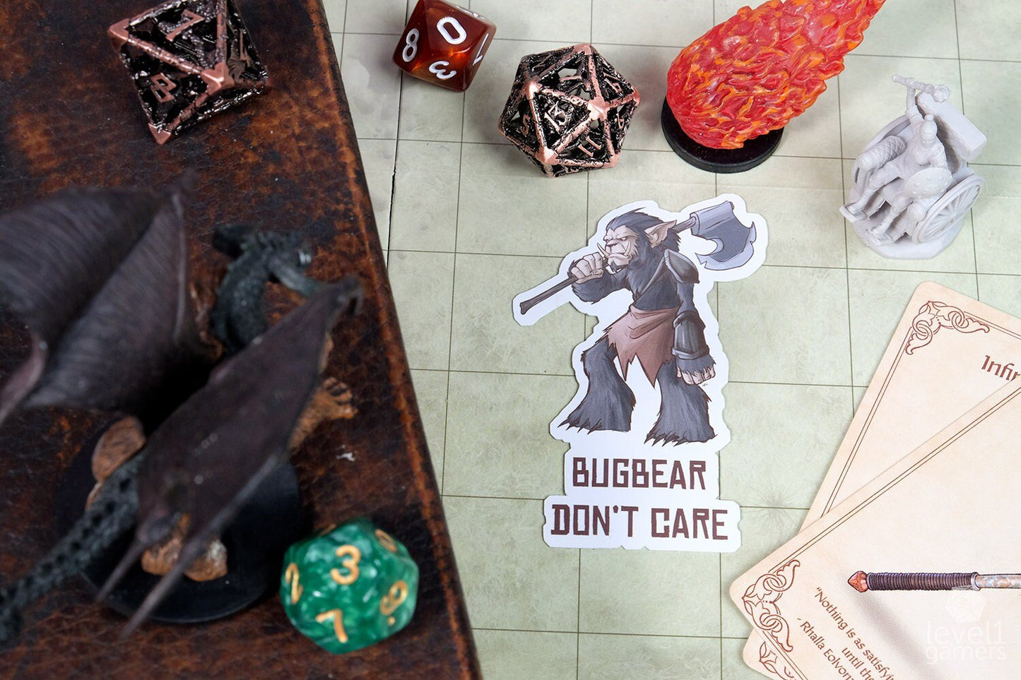 Bugbear Sticker Level 1 Gamers