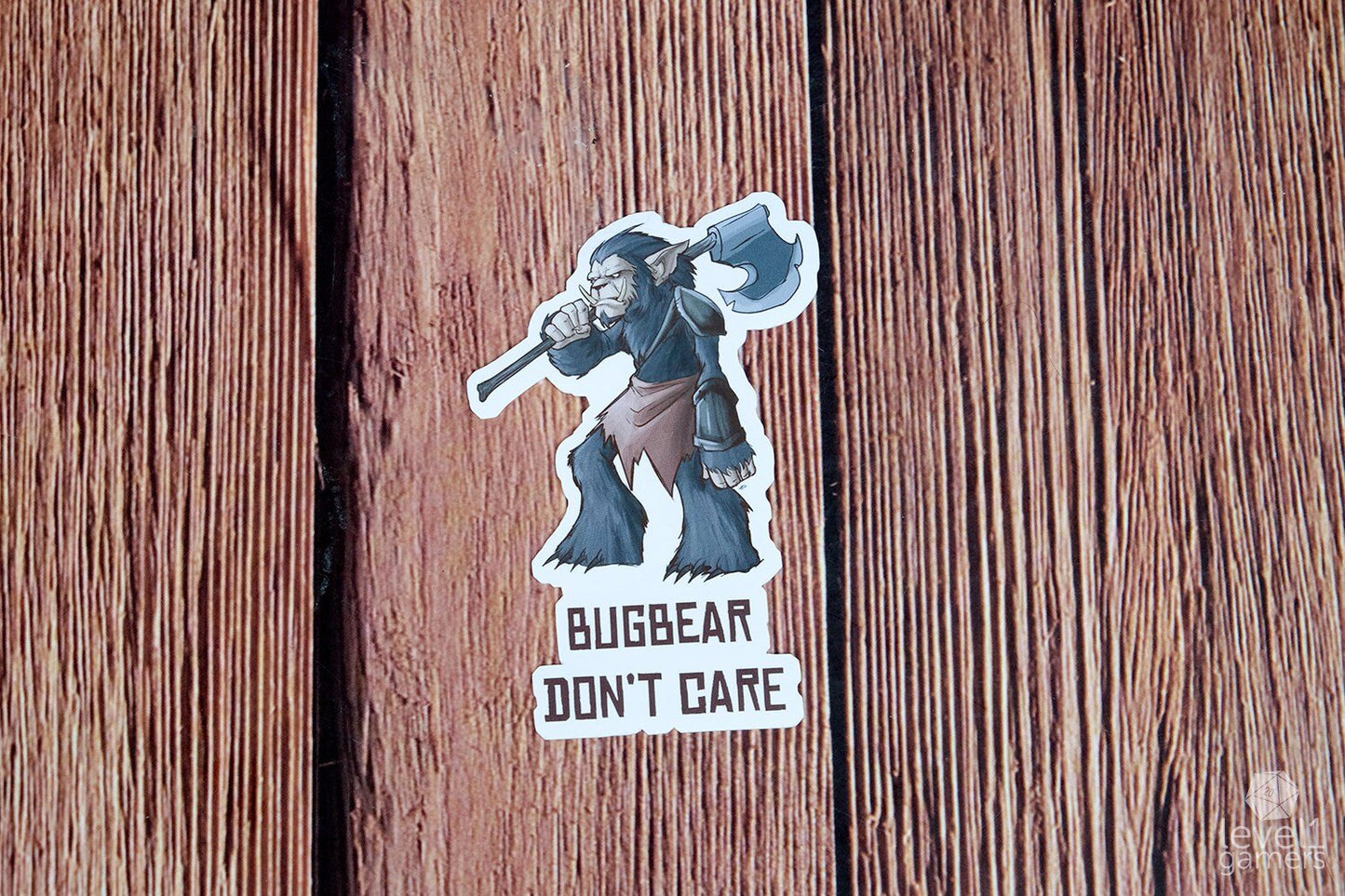 Bugbear Sticker Level 1 Gamers