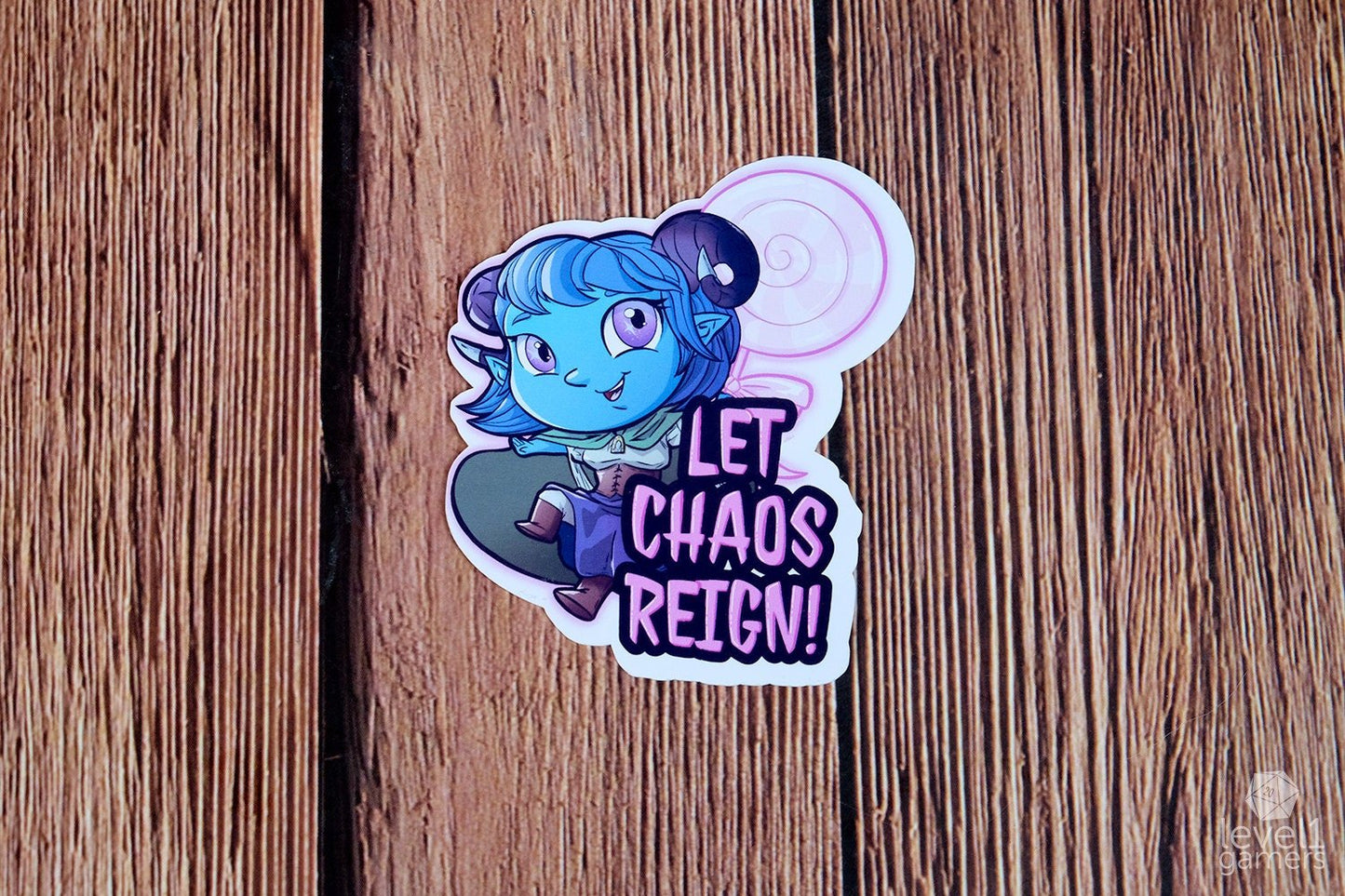Chaos Jester Sticker Level 1 Gamers