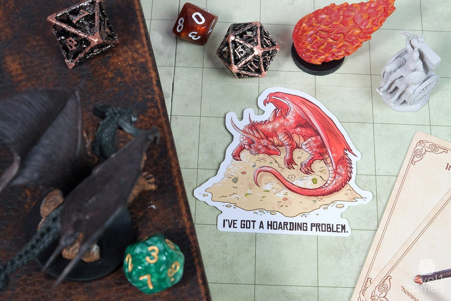 Hoarding Problem Sticker Level 1 Gamers