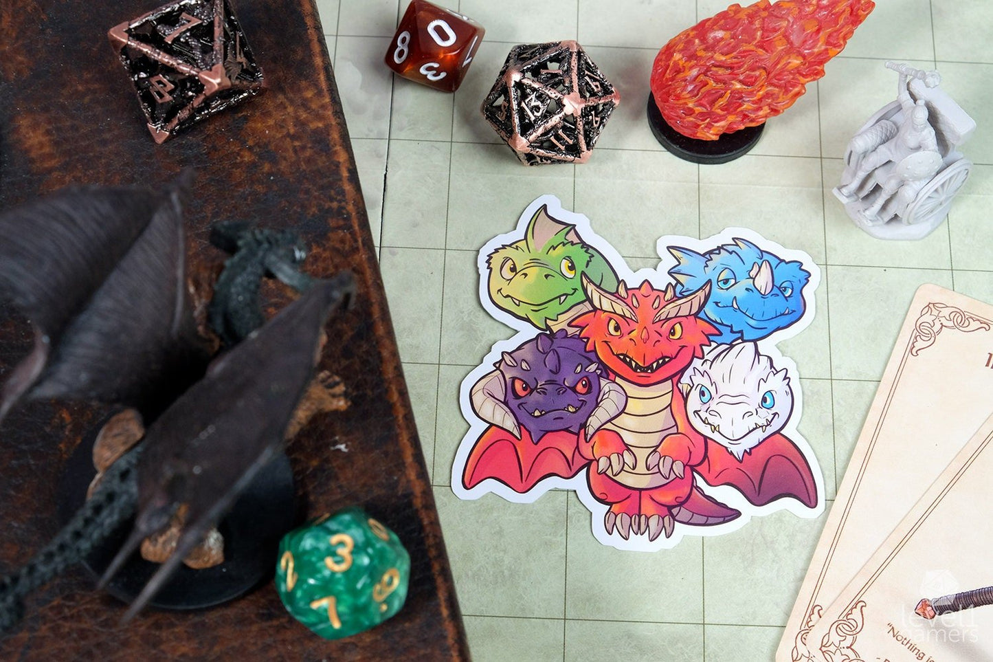Lil T (AKA Tiamat) Sticker Level 1 Gamers