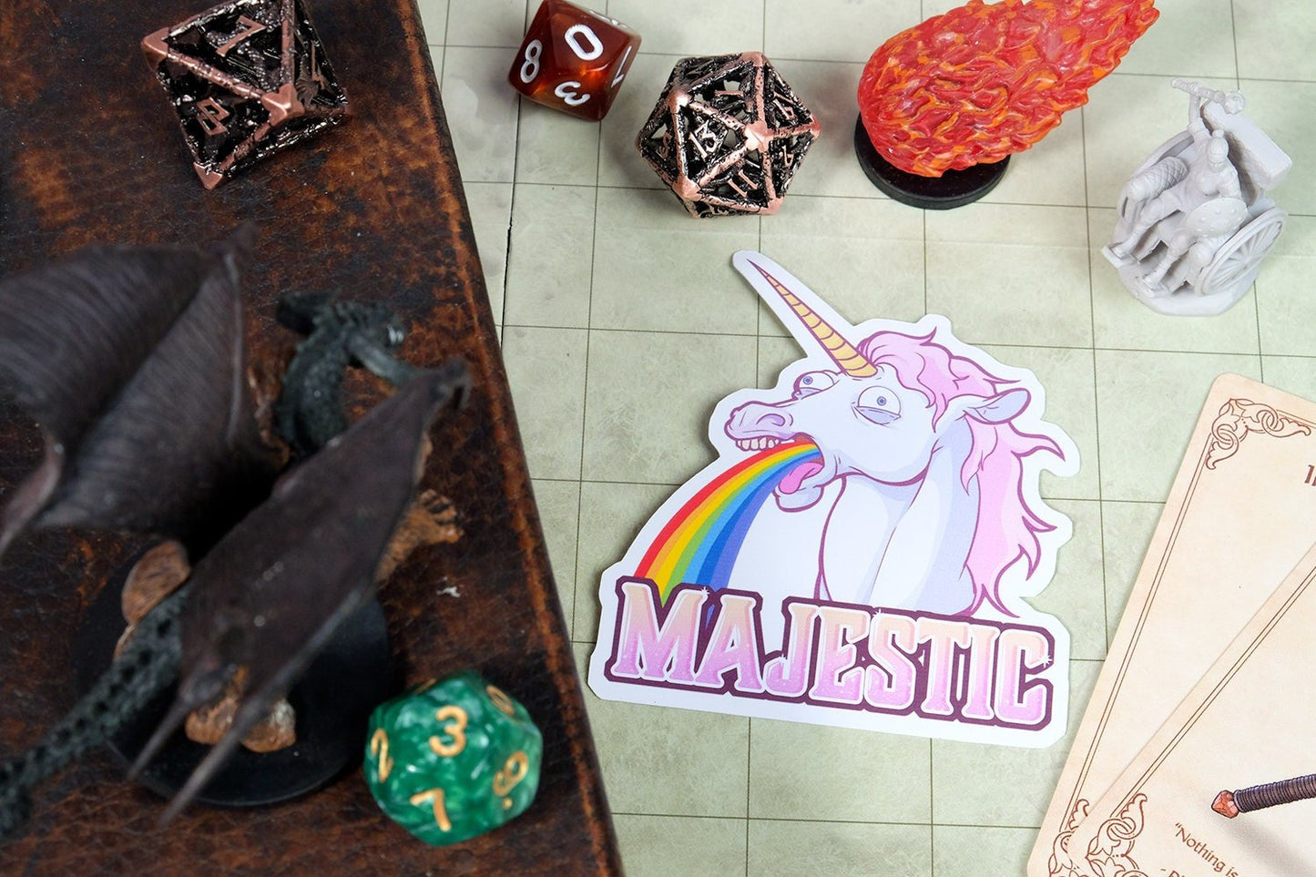 Majestic Unicorn Sticker Level 1 Gamers