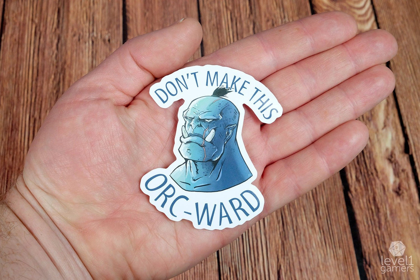Orc-Ward Sticker Level 1 Gamers