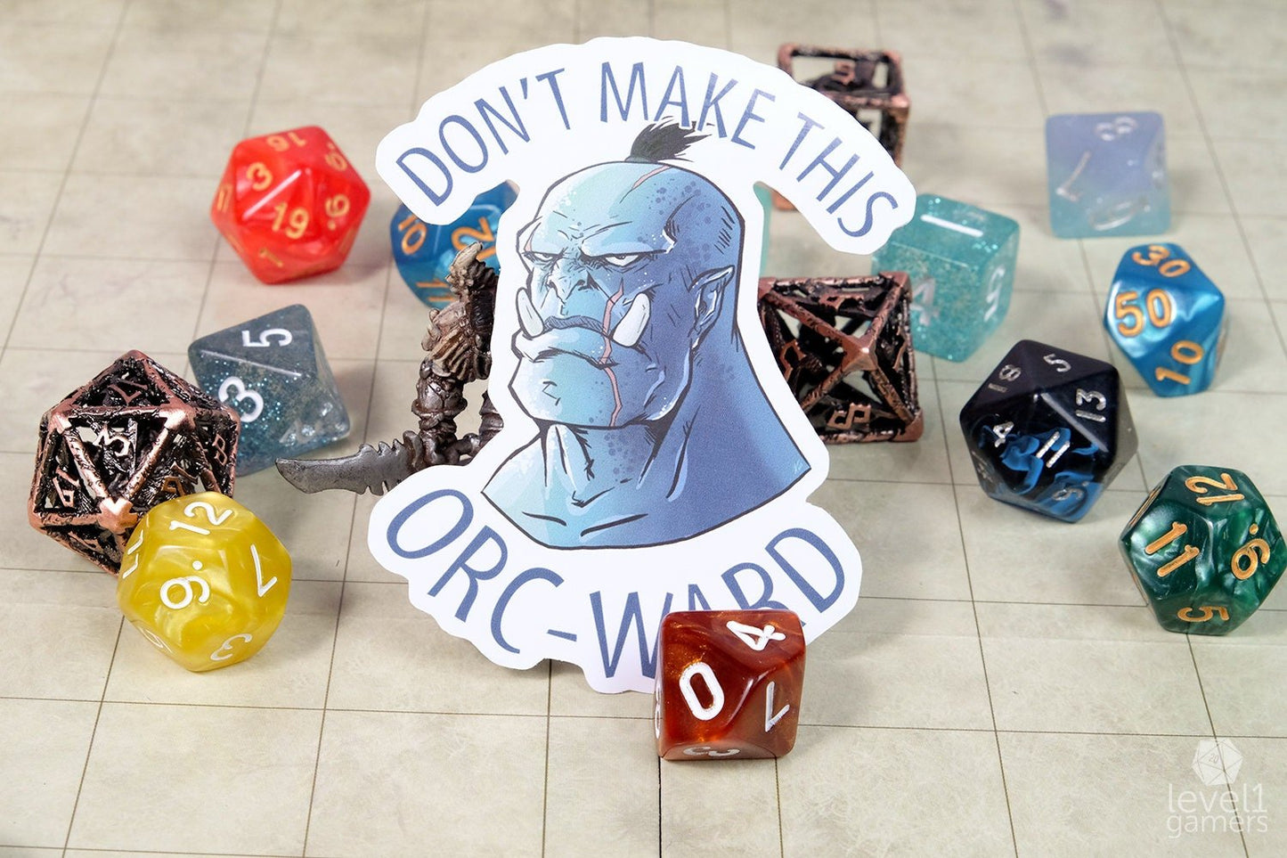 Orc-Ward Sticker Level 1 Gamers