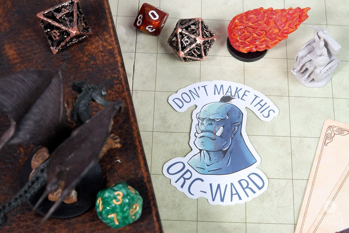 Orc-Ward Sticker Level 1 Gamers
