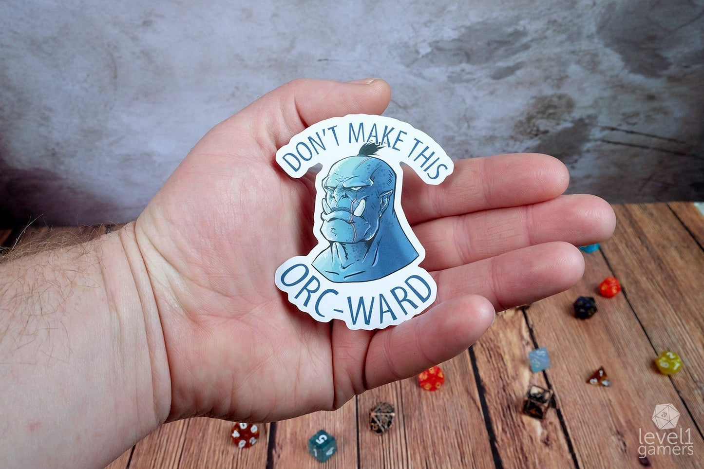 Orc-Ward Sticker Level 1 Gamers
