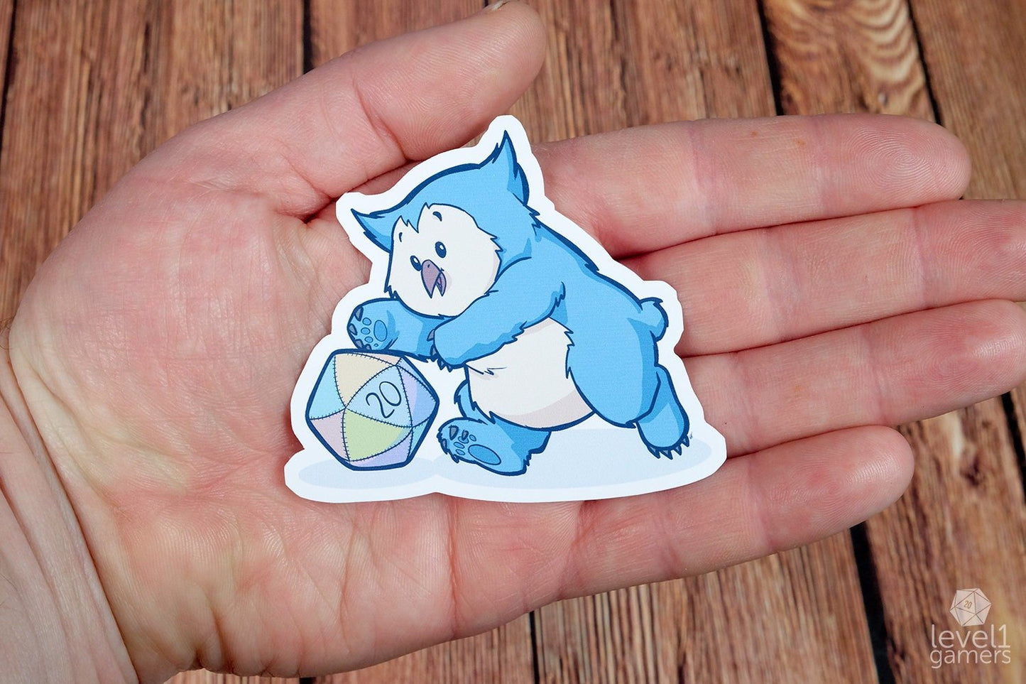 Owlbear Sticker Level 1 Gamers