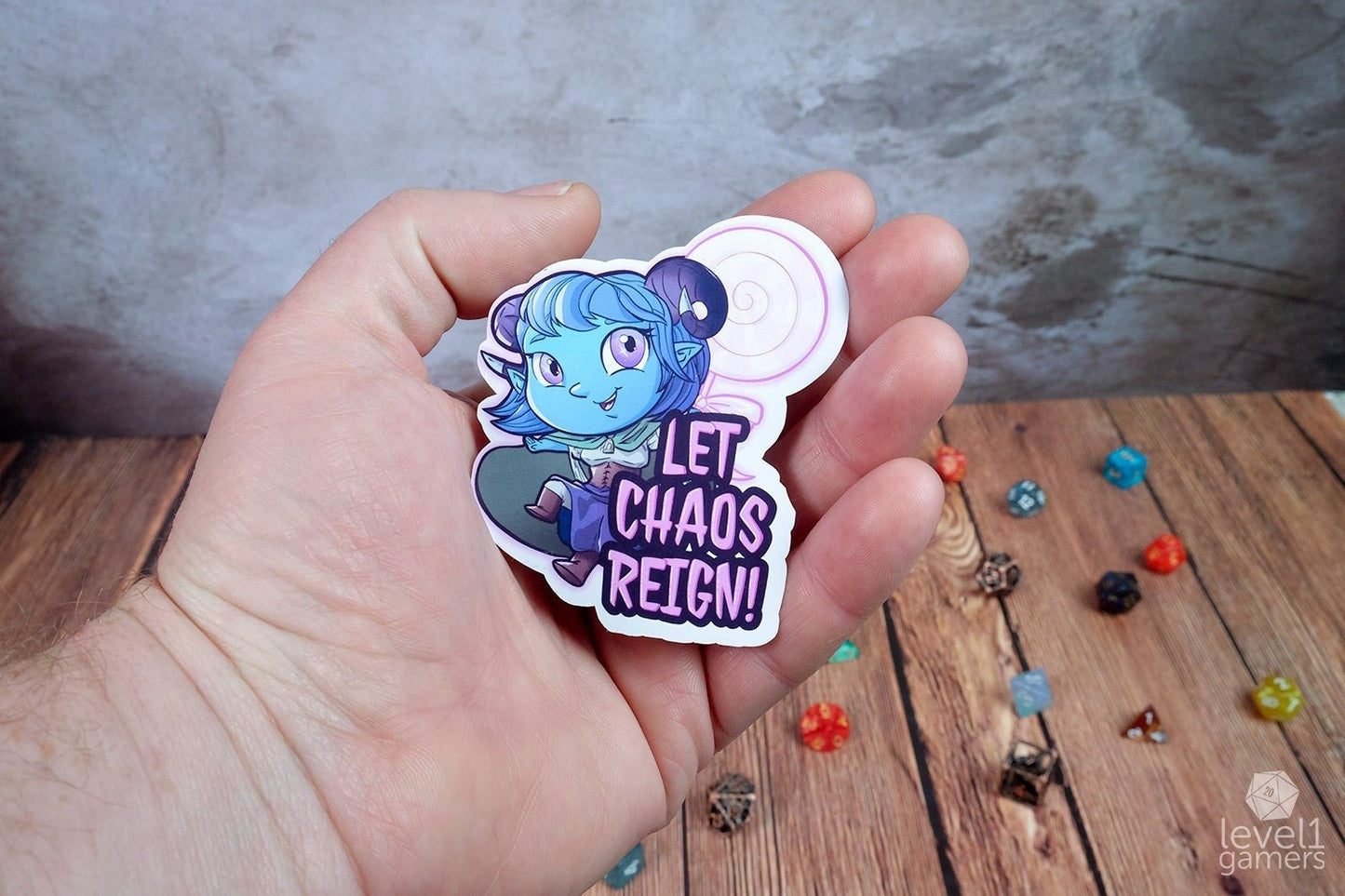 Chaos Jester Sticker Level 1 Gamers