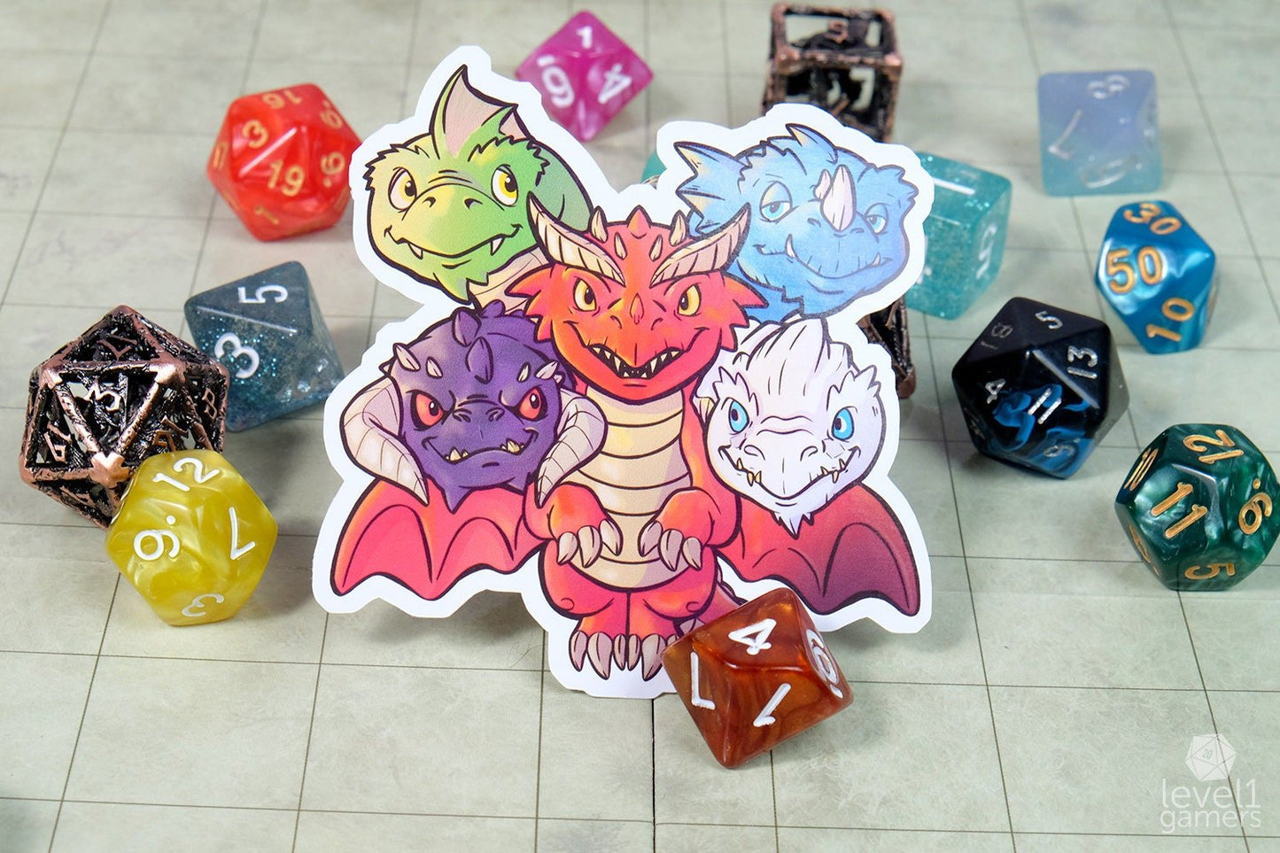 Lil T (AKA Tiamat) Sticker Level 1 Gamers