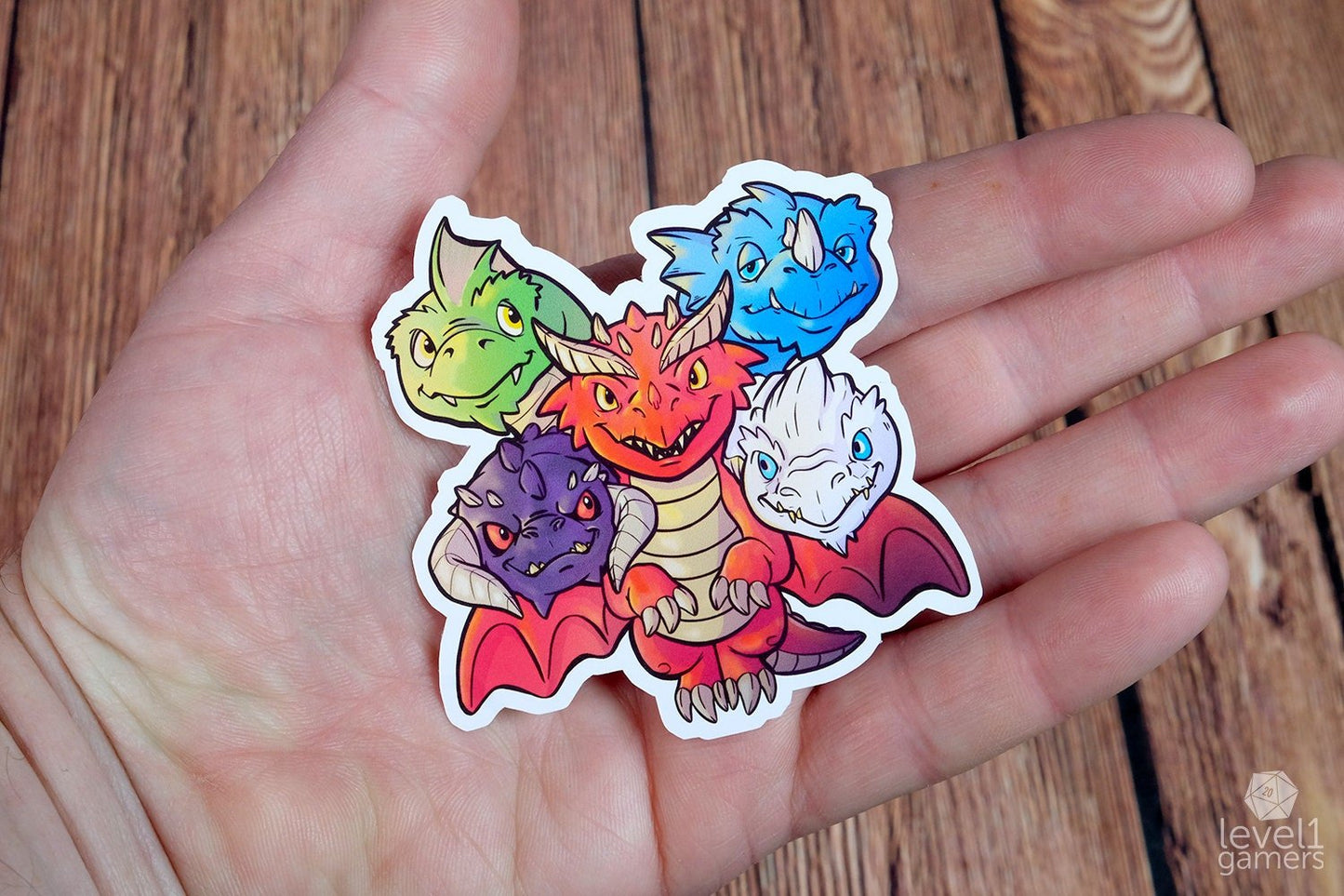 Lil T (AKA Tiamat) Sticker Level 1 Gamers