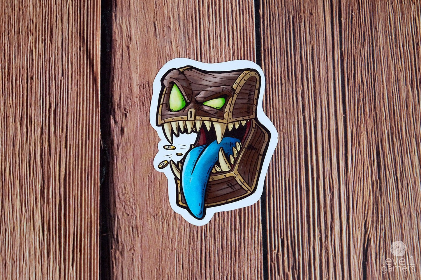 Mimic Chest Sticker Level 1 Gamers