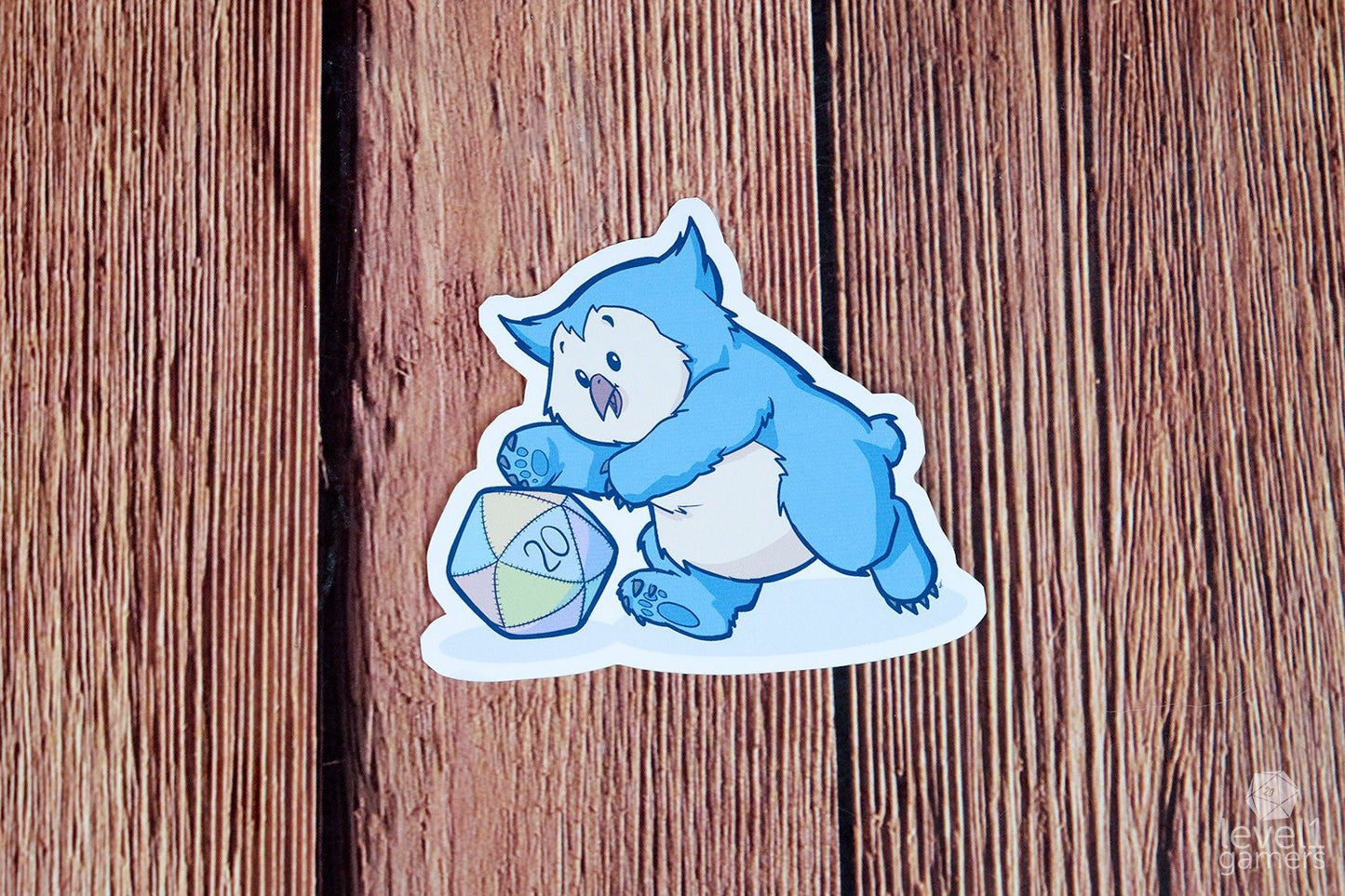 Owlbear Sticker Level 1 Gamers