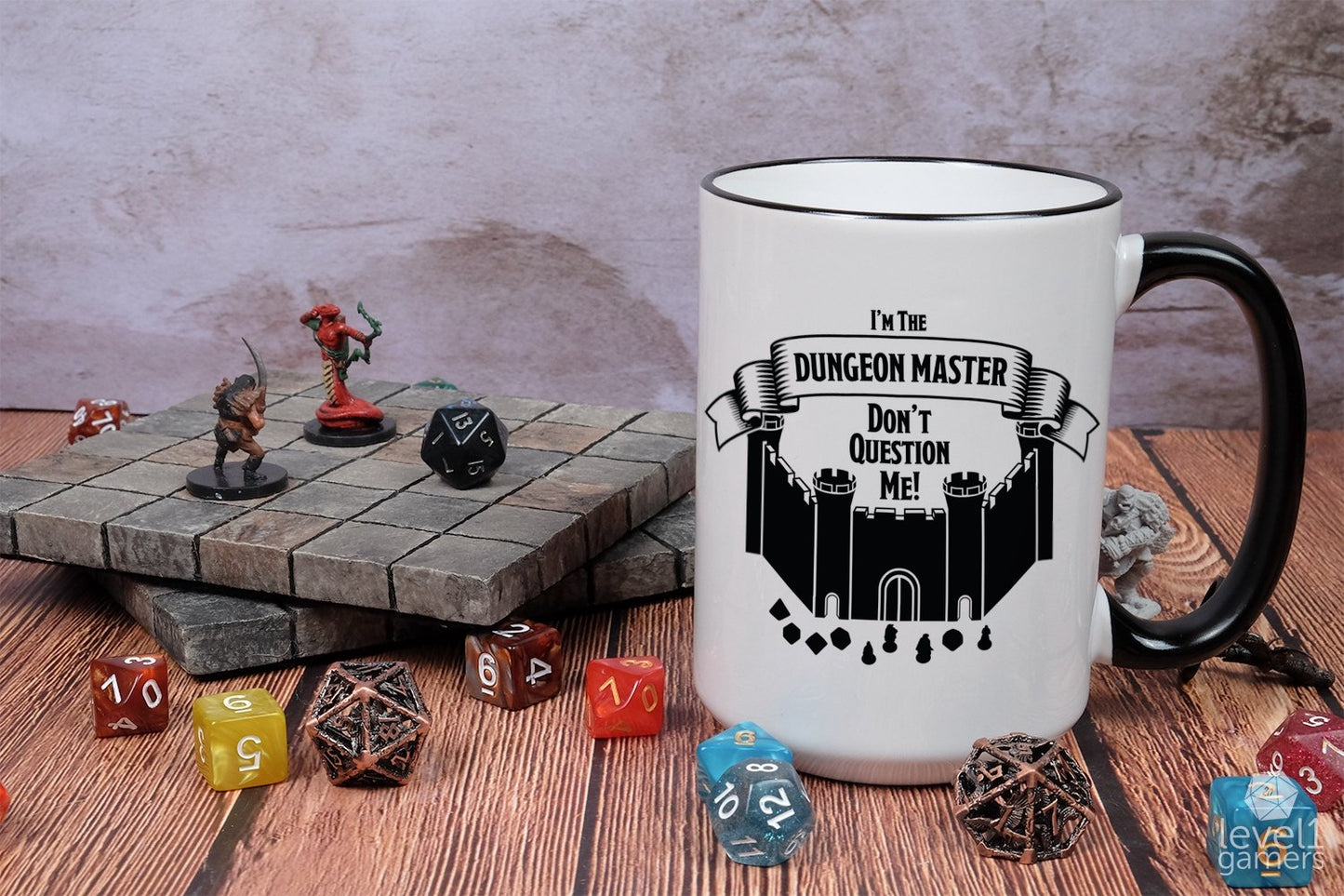 I'm The Dungeon Master, Don't Question Me! Mug Level 1 Gamers