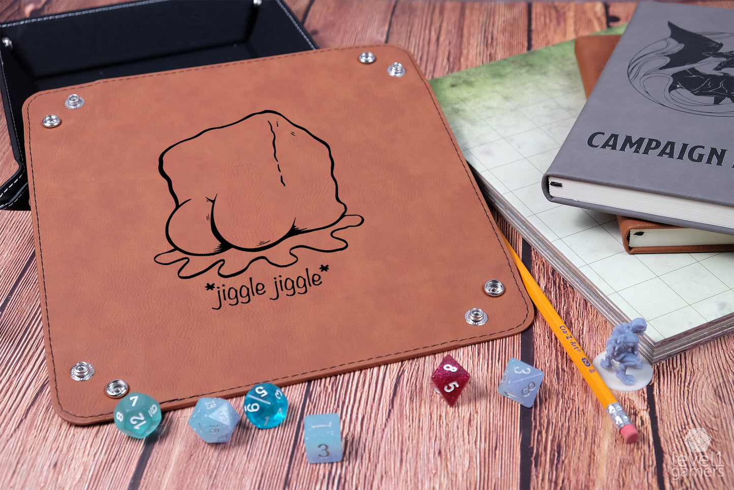 Dummy Thicc Gelatinous Cube Dice Tray Dice Trays Level 1 Gamers