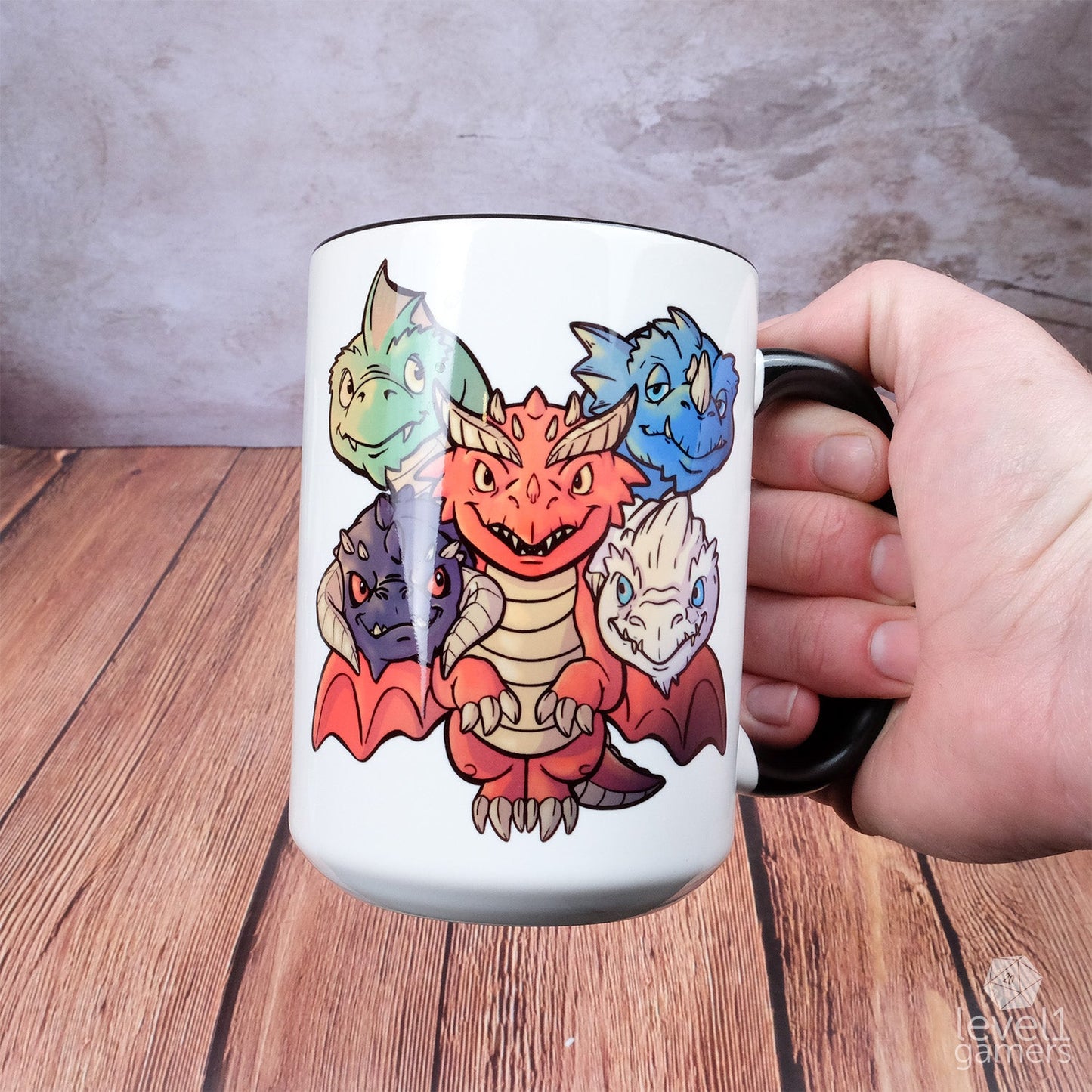 Little Queen of Dragons Mug - AKA Lil T Level 1 Gamers